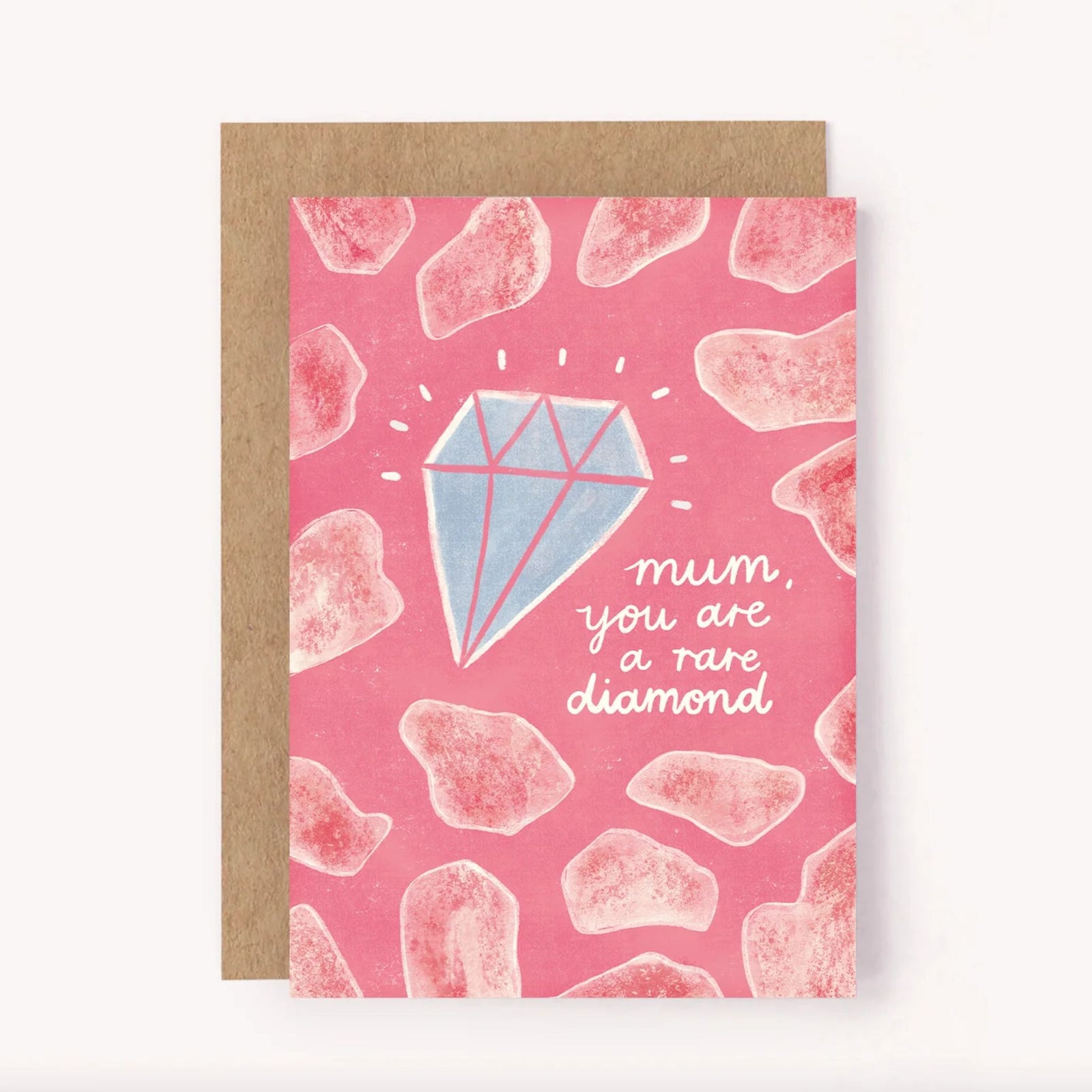 Greeting Card Rare Diamond Mum
