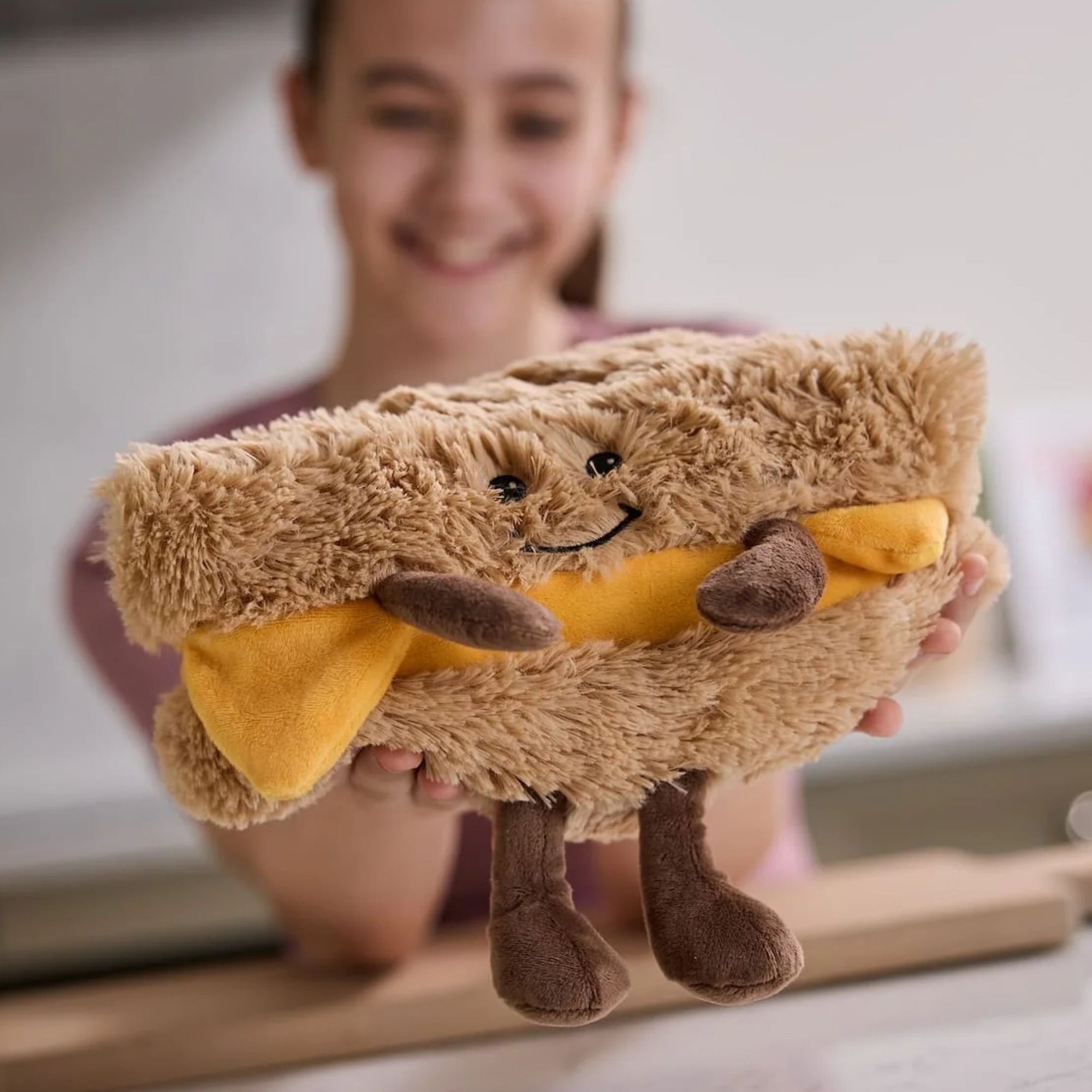 Warmies Grilled Cheese Plush Heatpack