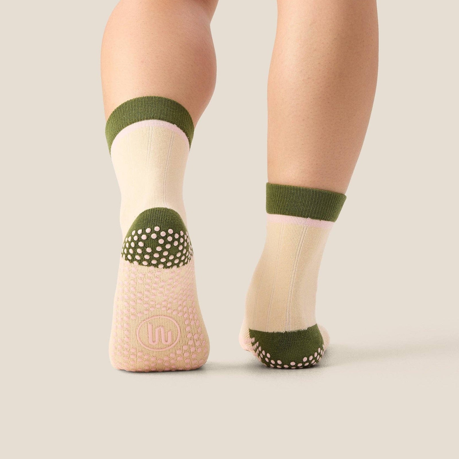 Crew Grip Socks Cottage Stripe