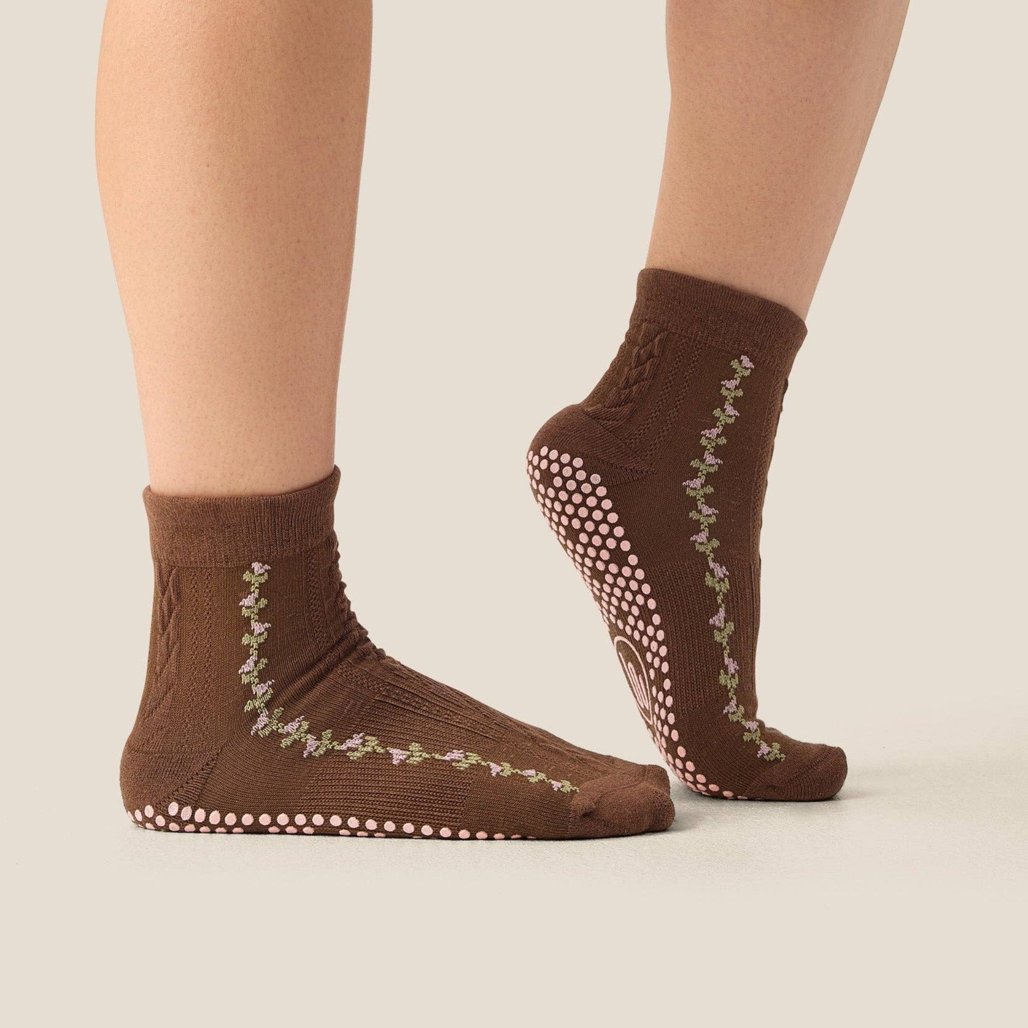 Crew Grip Socks Vine Bark