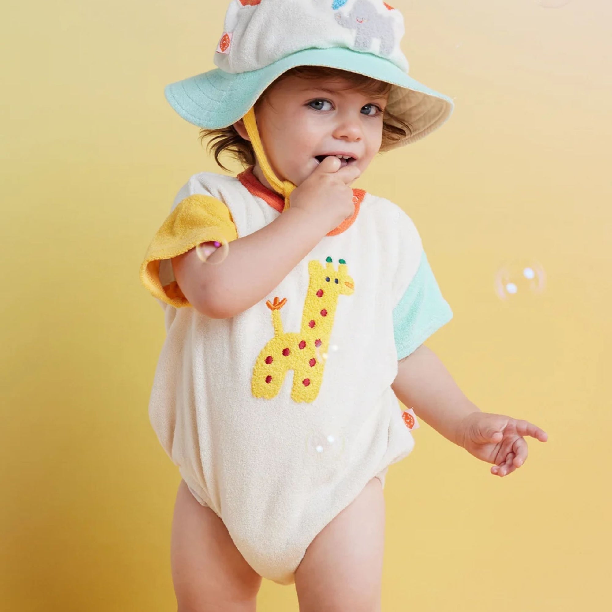 Terry Short Sleeve Bodysuit