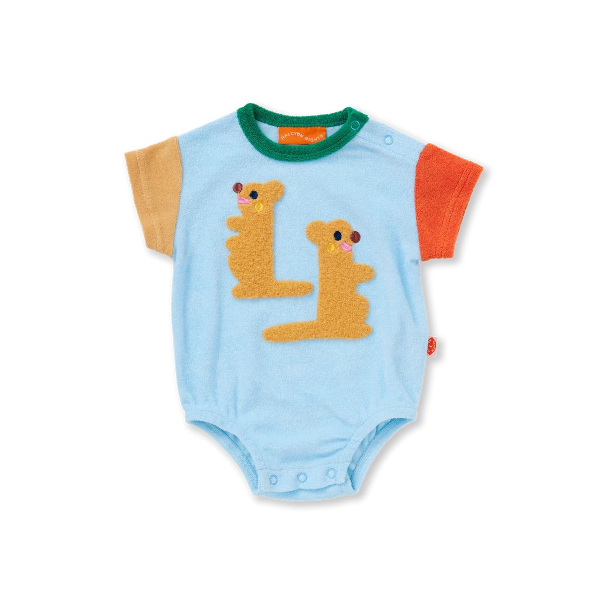 Terry Short Sleeve Bodysuit