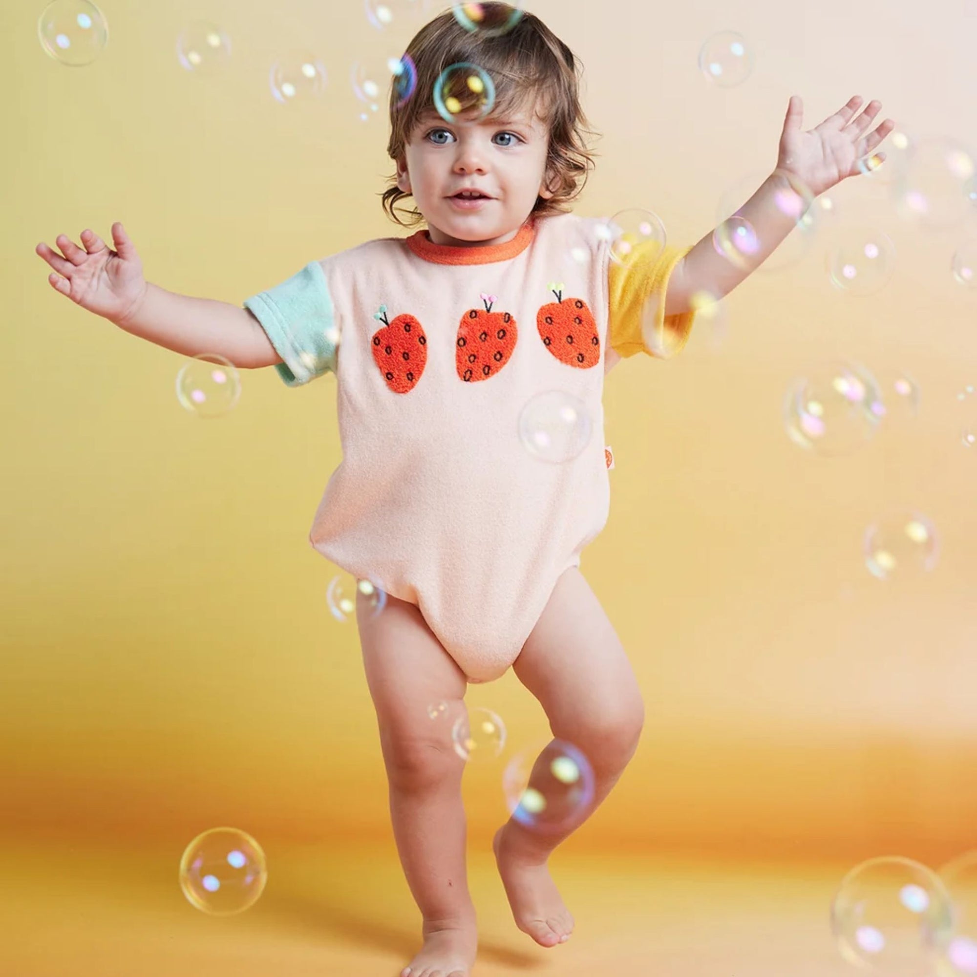 Terry Short Sleeve Bodysuit