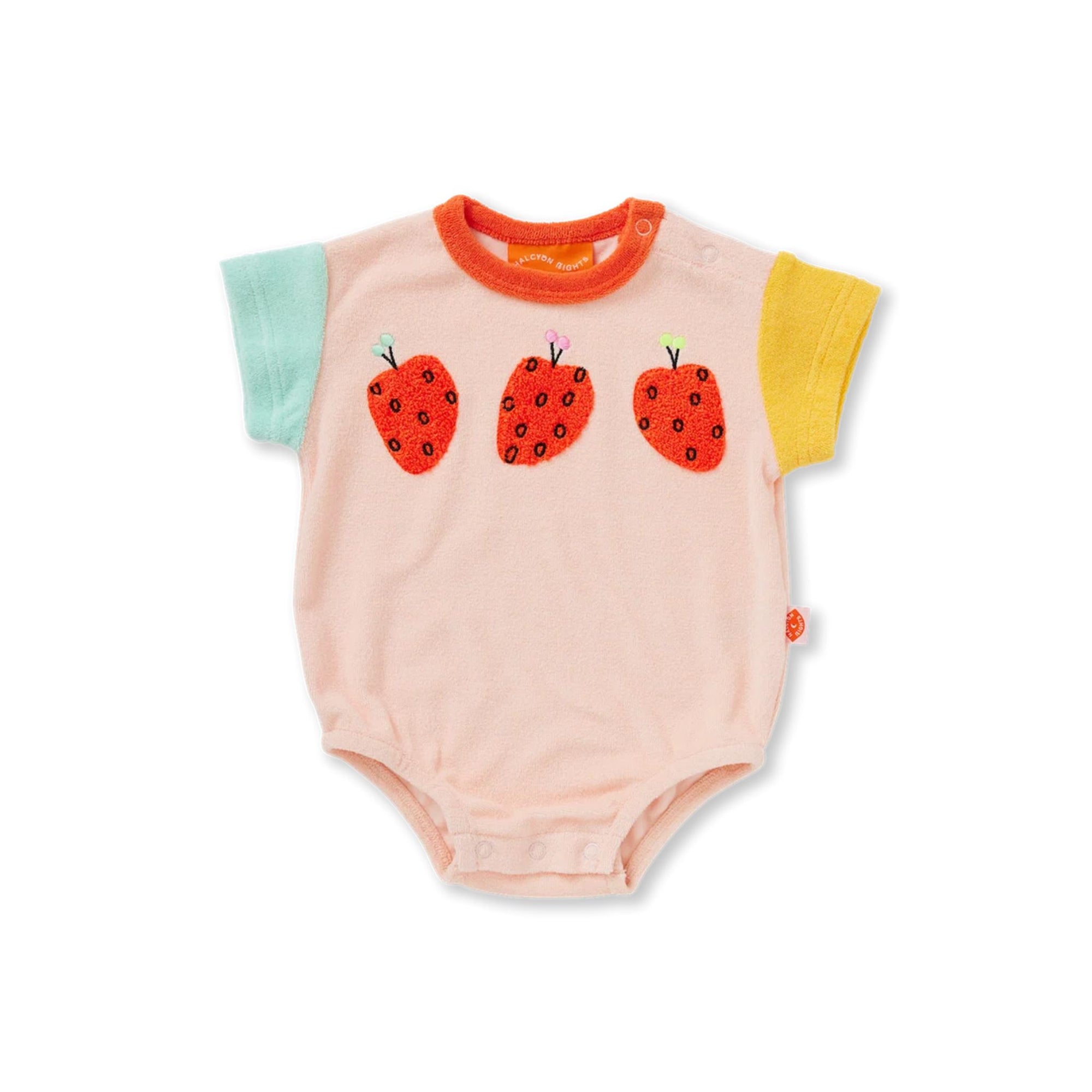 Terry Short Sleeve Bodysuit