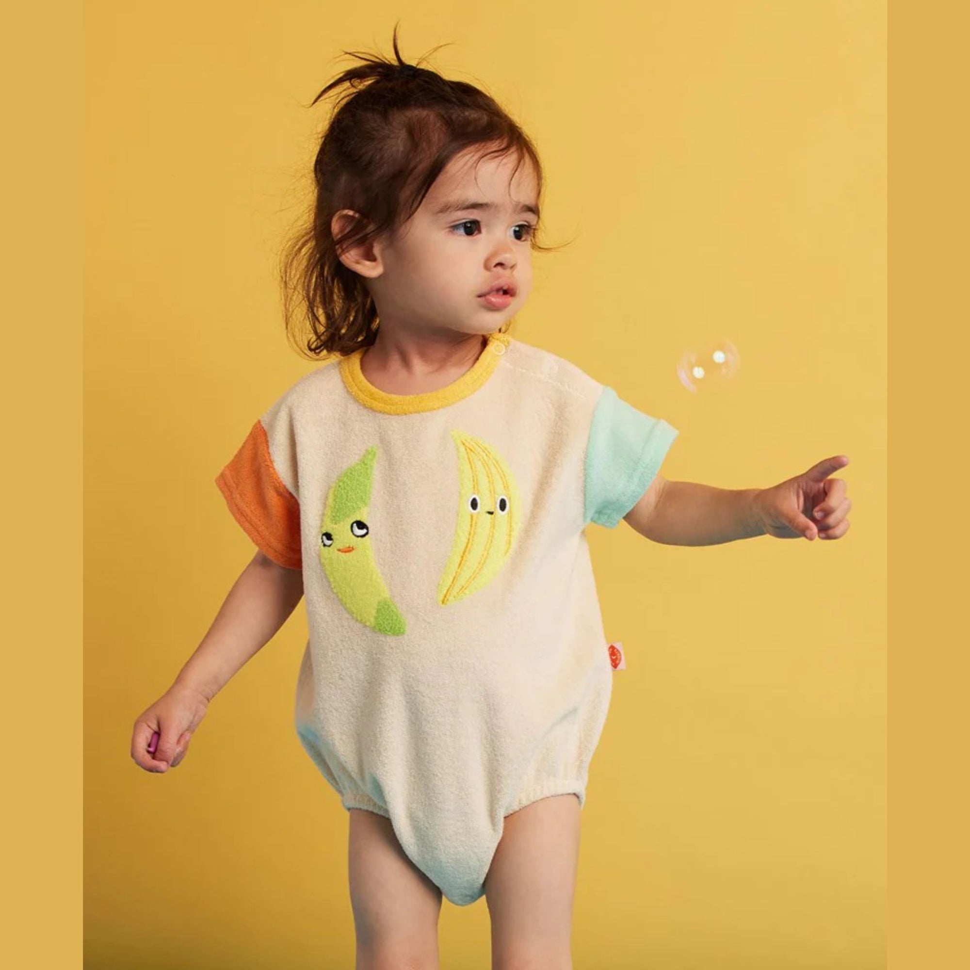 Terry Short Sleeve Bodysuit