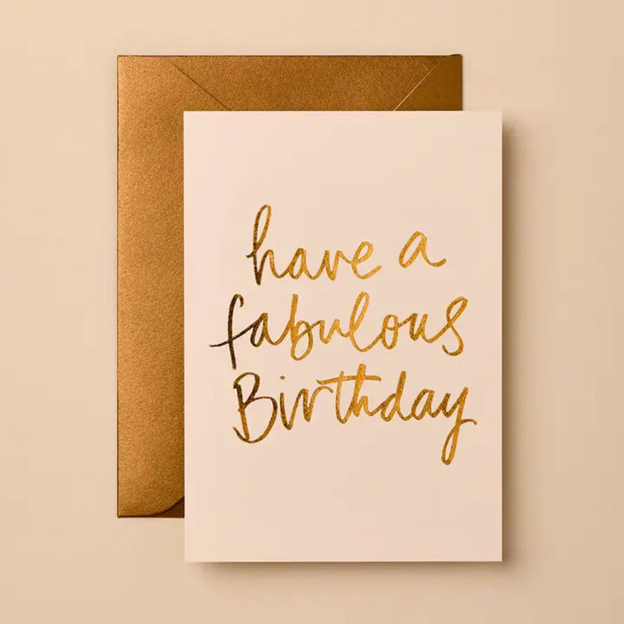 Greeting Card Have a Fabulous Birthday