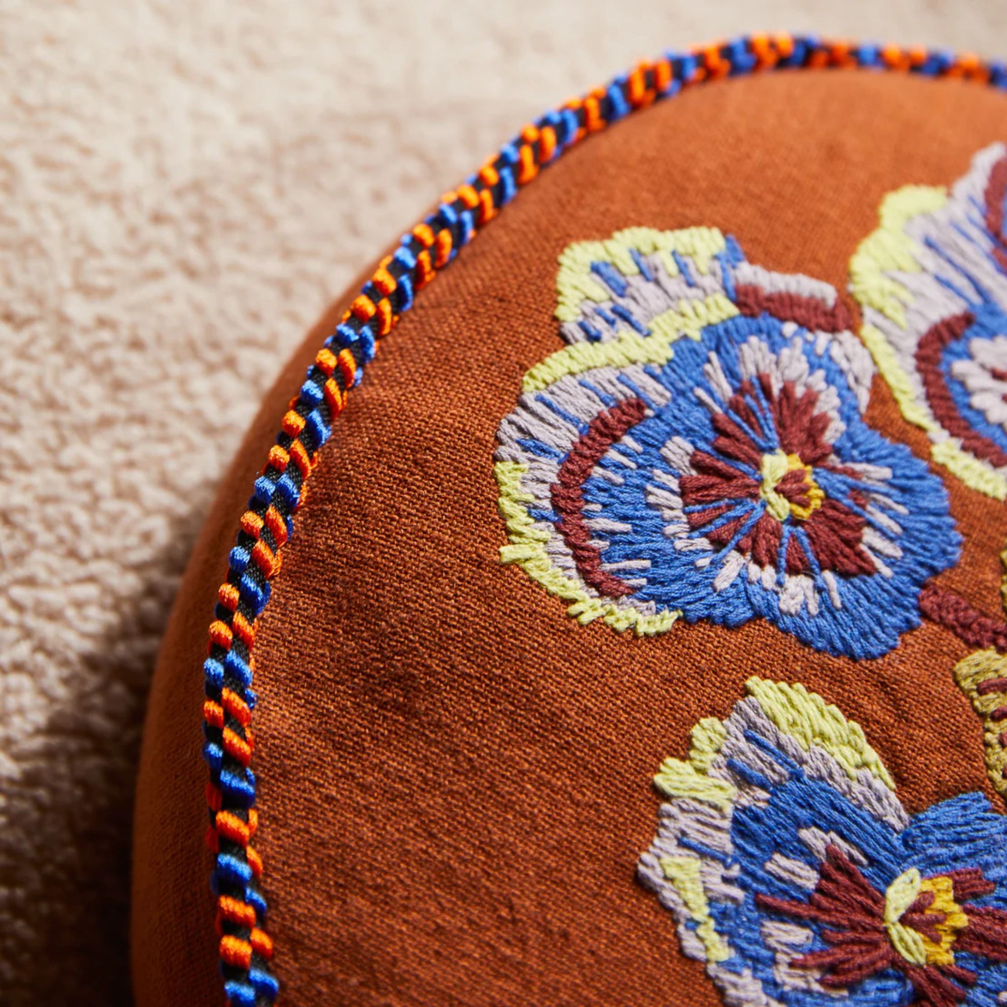 Helena Embroidered Cushion