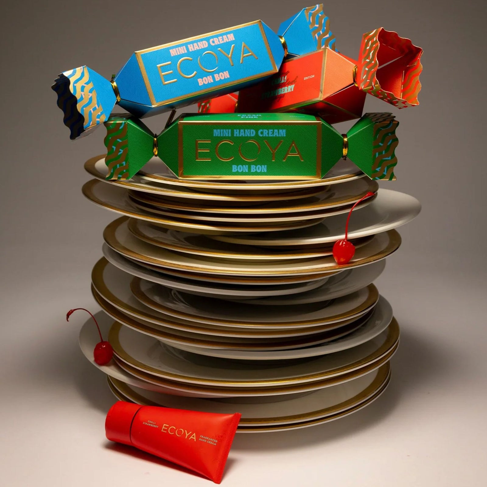 Holiday Mini Hand Cream Bonbon Hibiscus and Bergamot