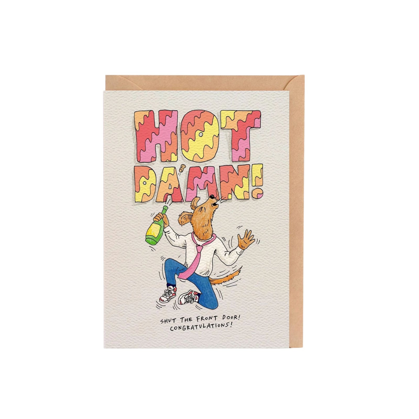 Greeting Card Hot Damm