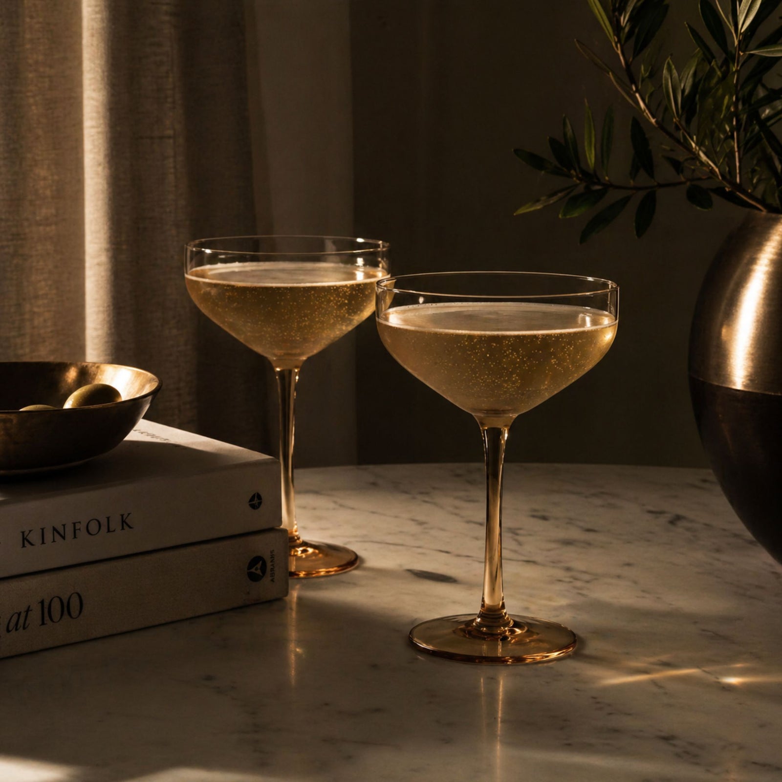 Hudson Coupe Glass Set