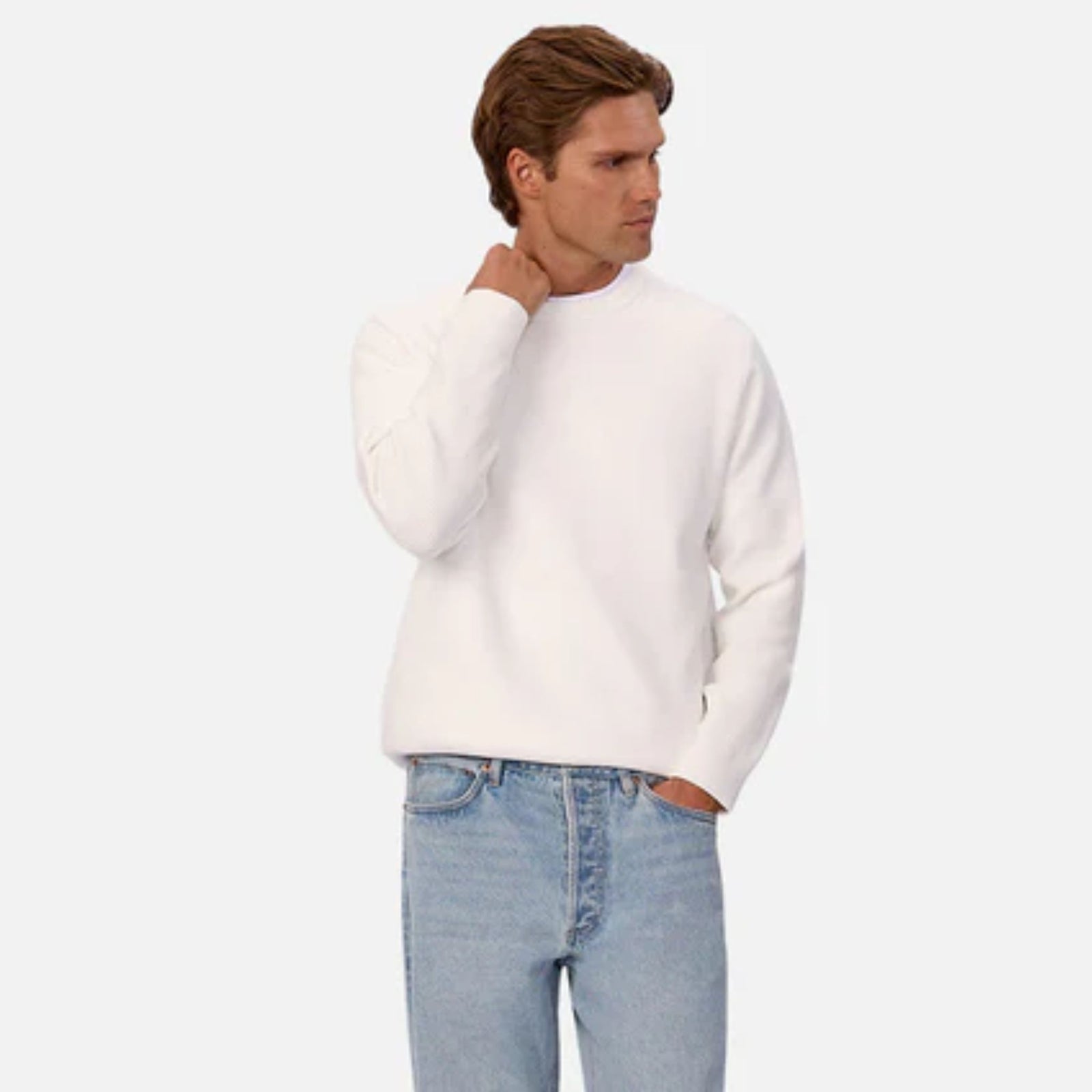 The Boston Knit Cream