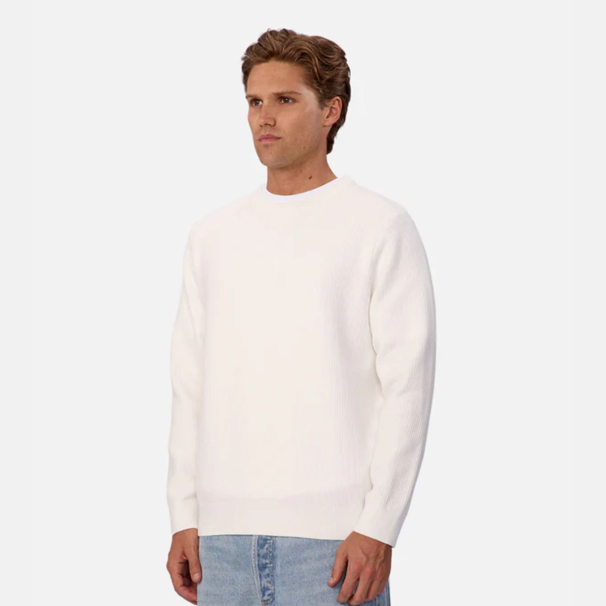 The Boston Knit Cream