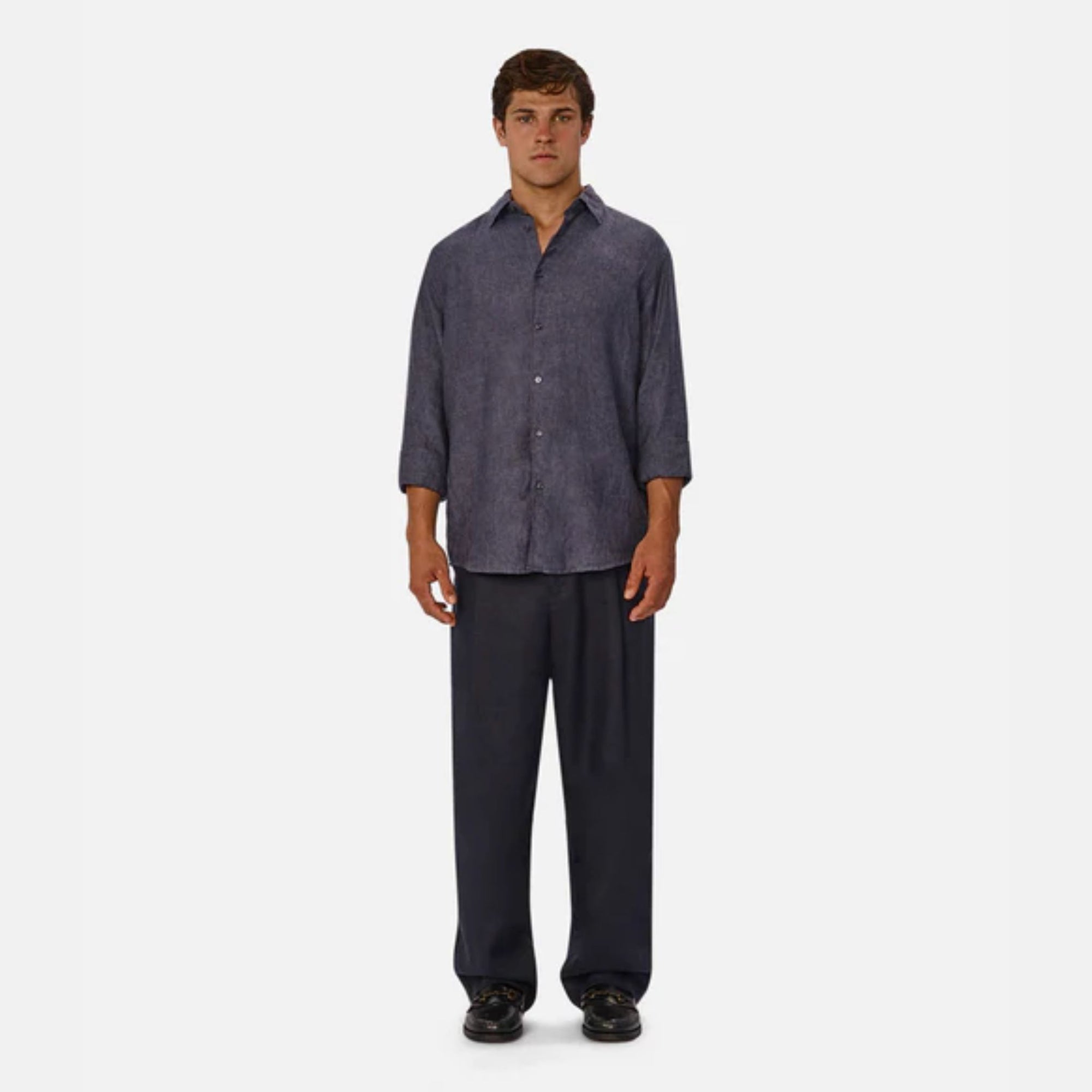 The St Martins Linen LS Shirt