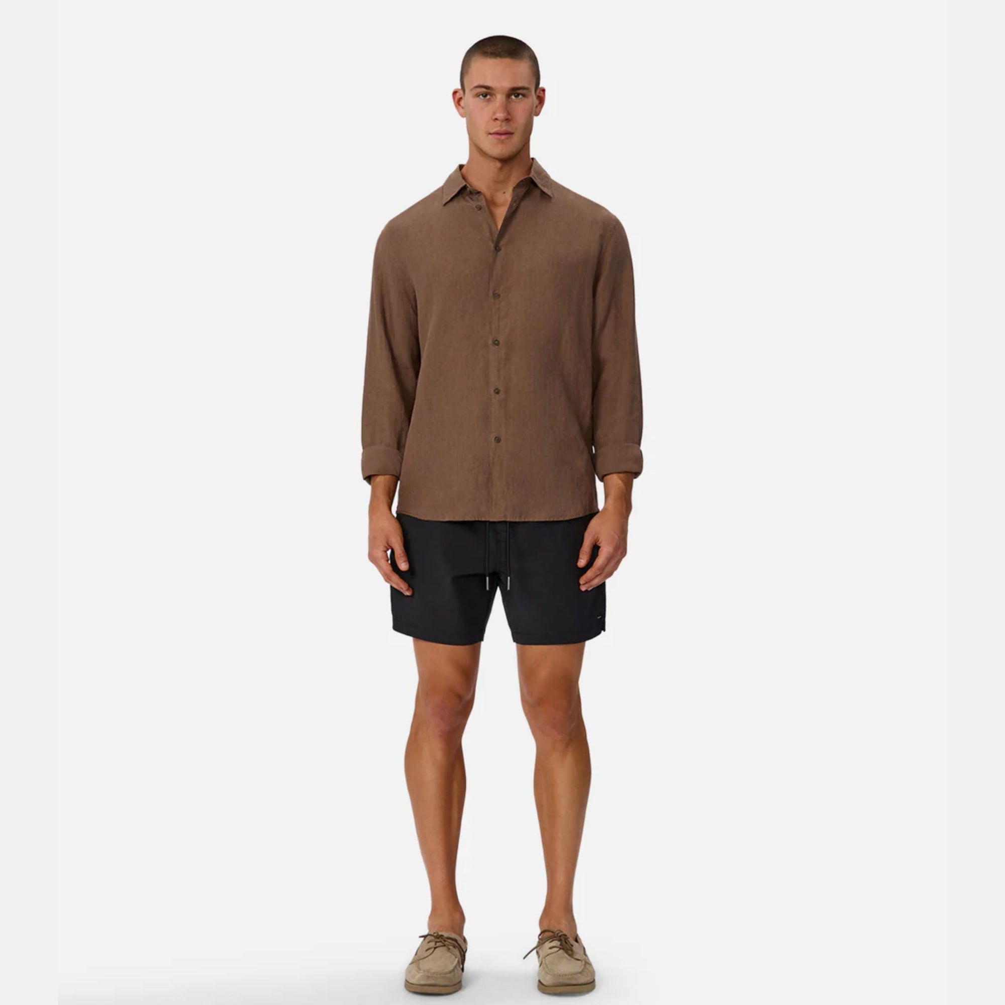 The St Martins Linen LS Shirt