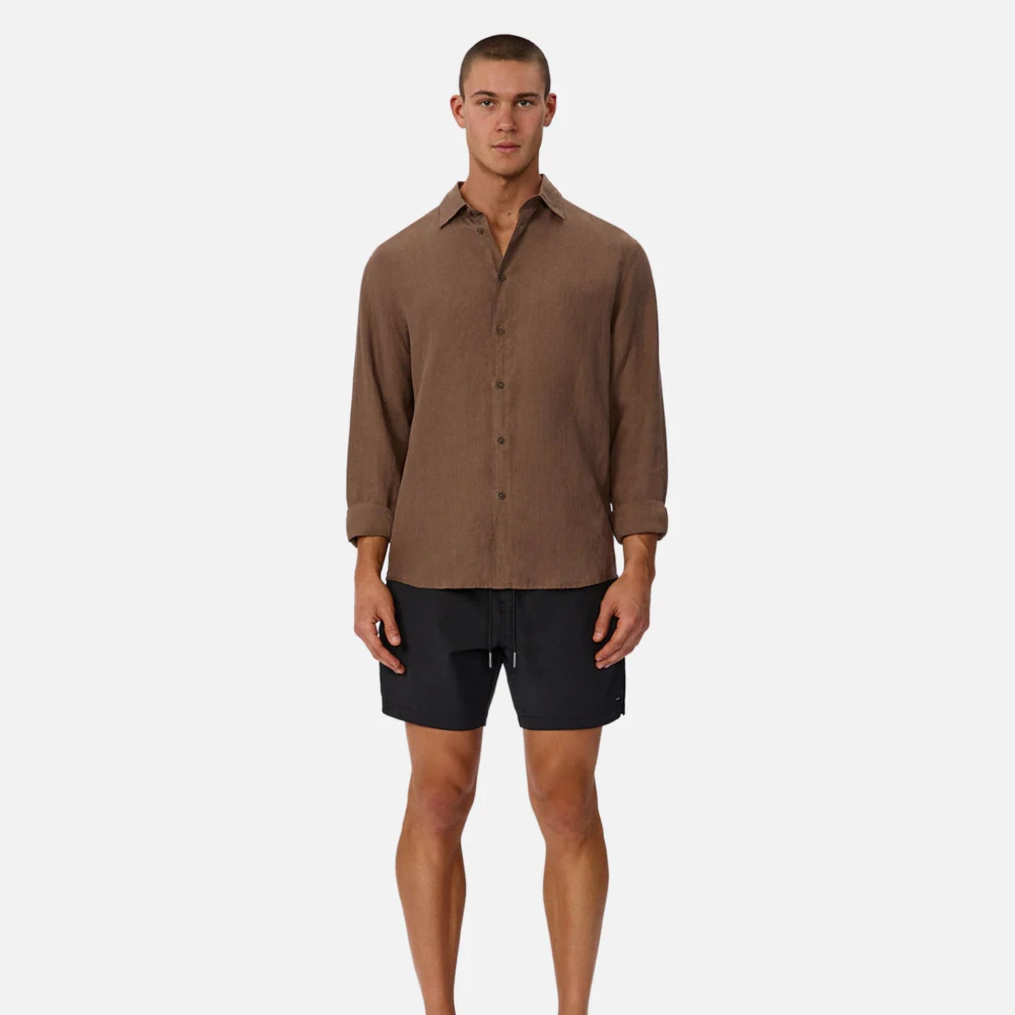 The St Martins Linen LS Shirt