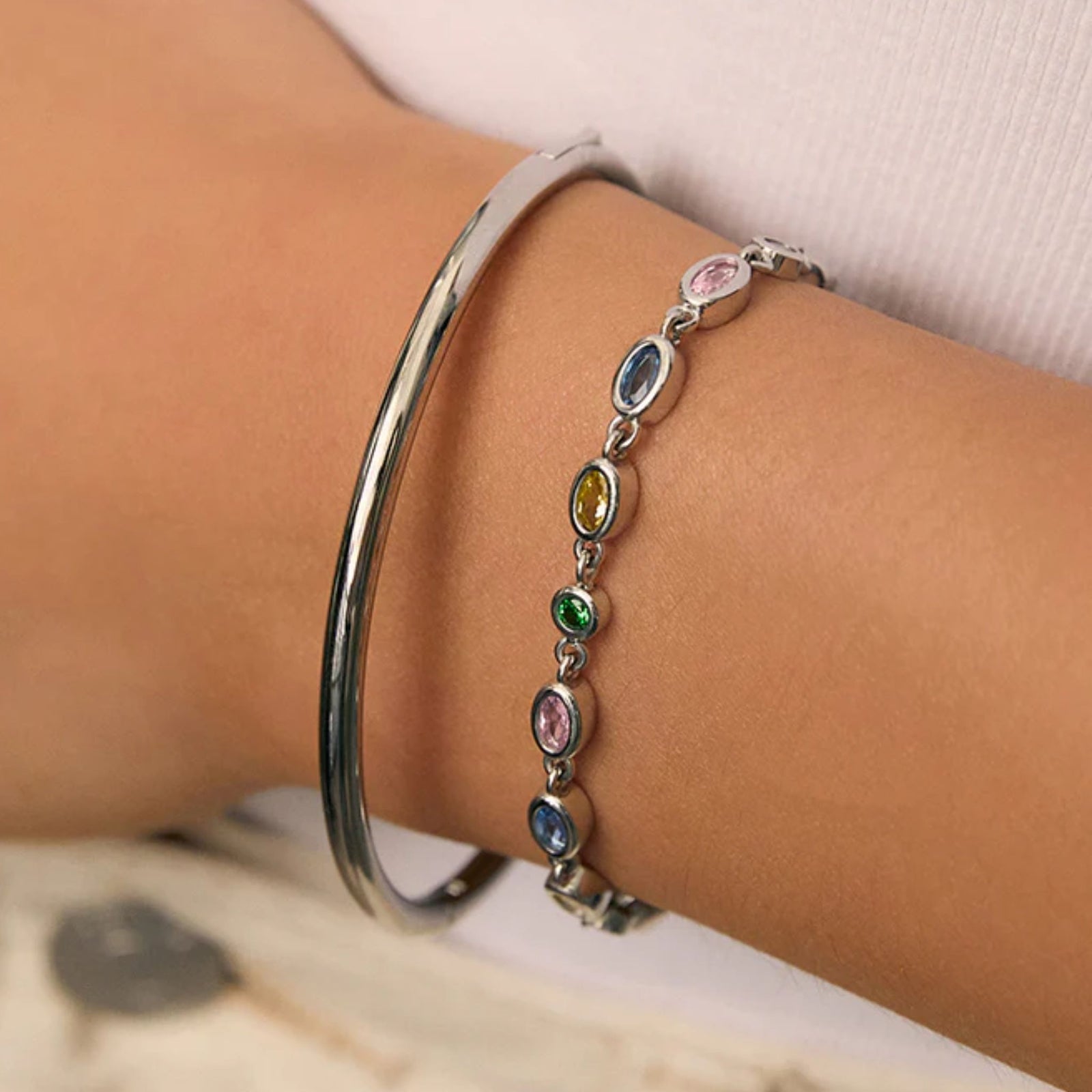 Isadora Silver Bracelet