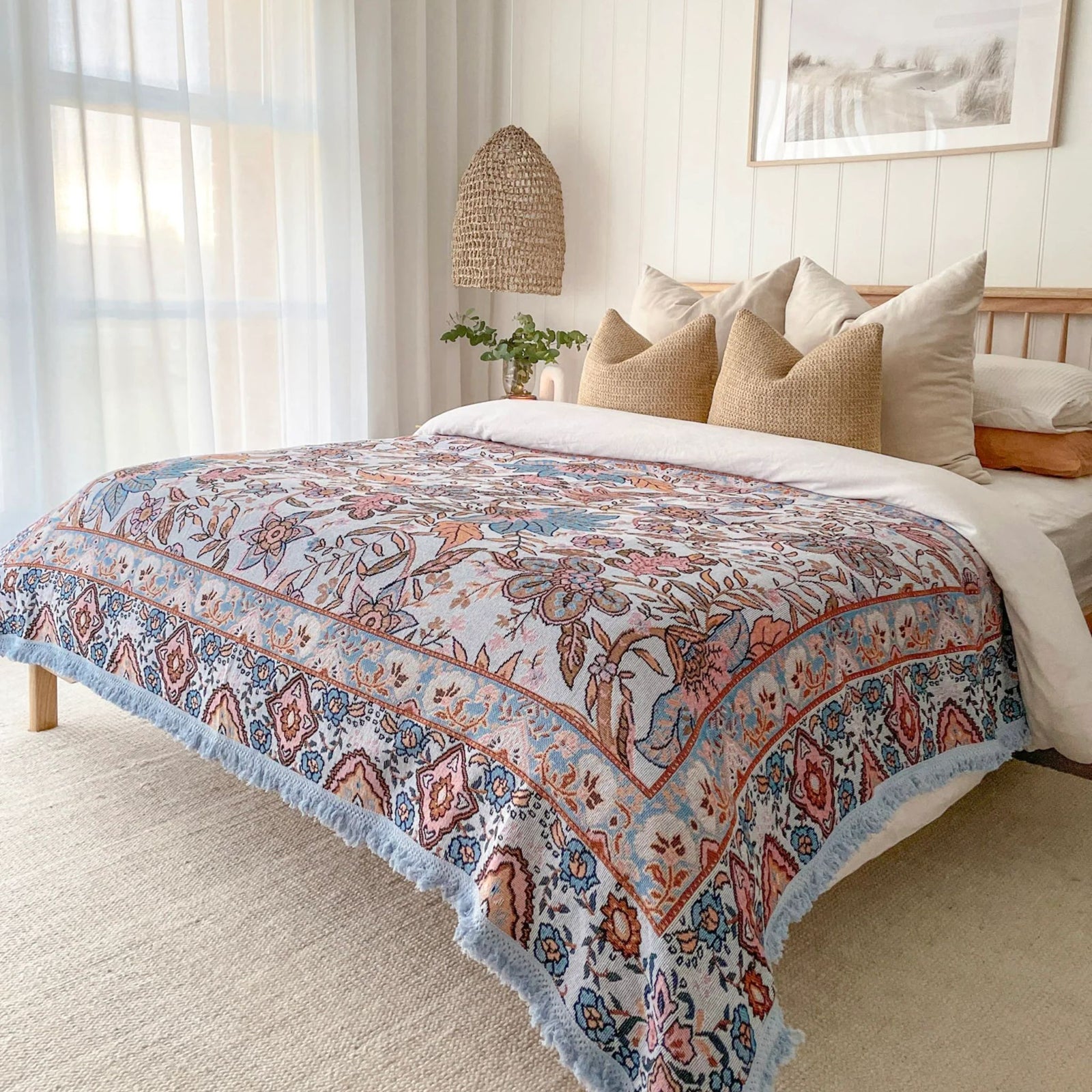 Fleur Woven Picnic Rug