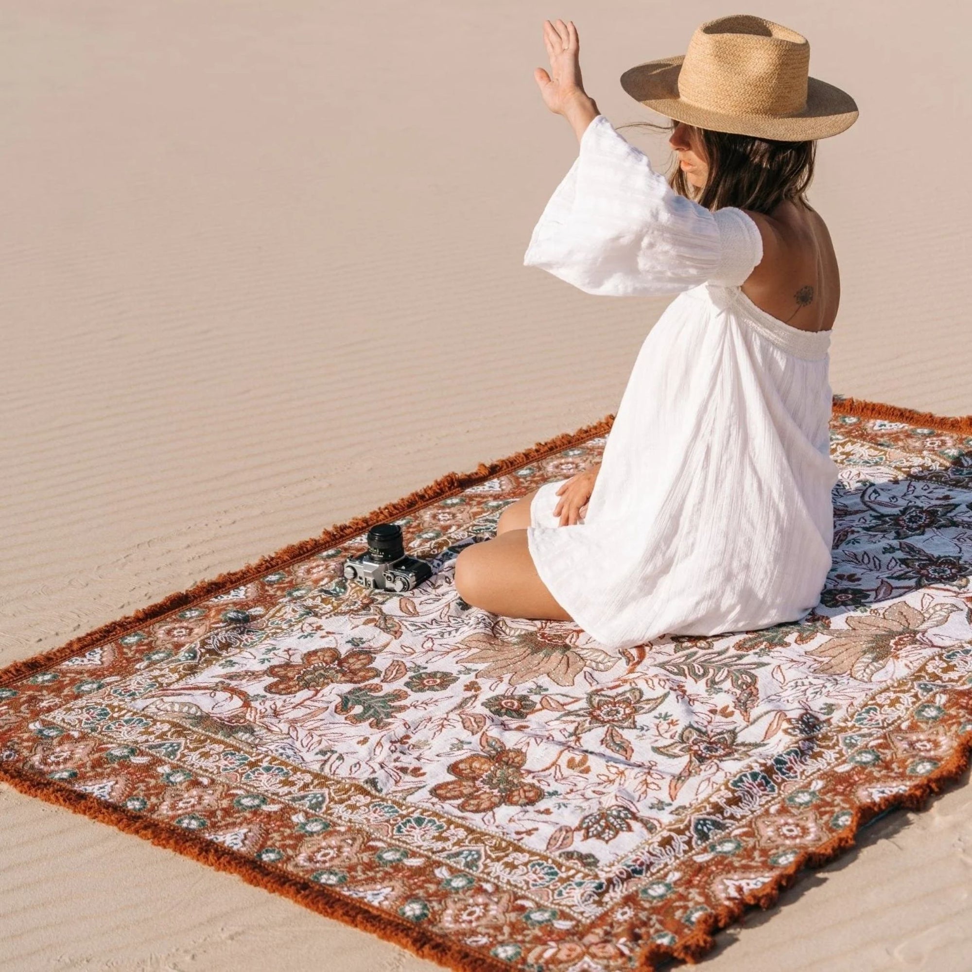 Willow Woven Picnic Rug