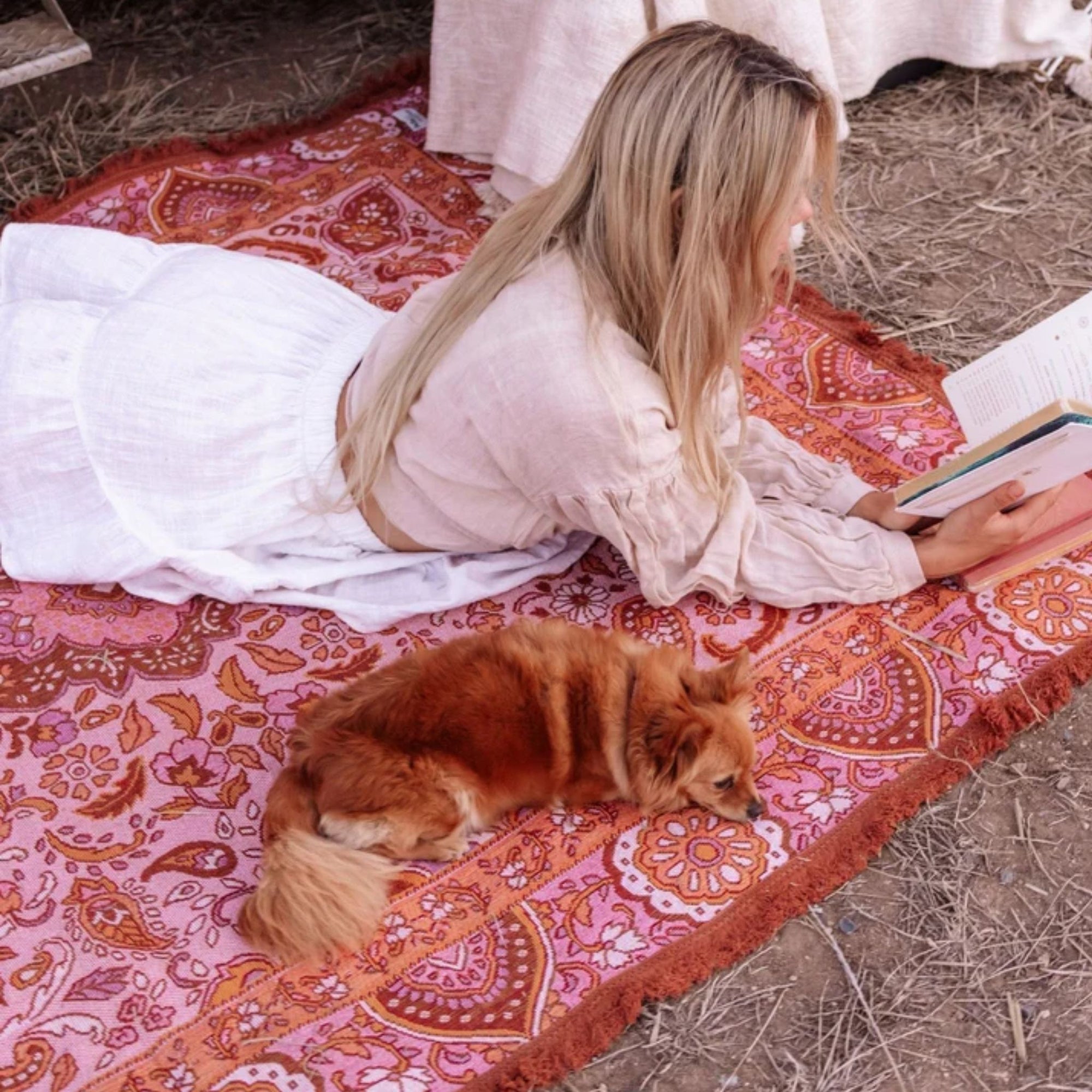 Sahara Woven Picnic Rug