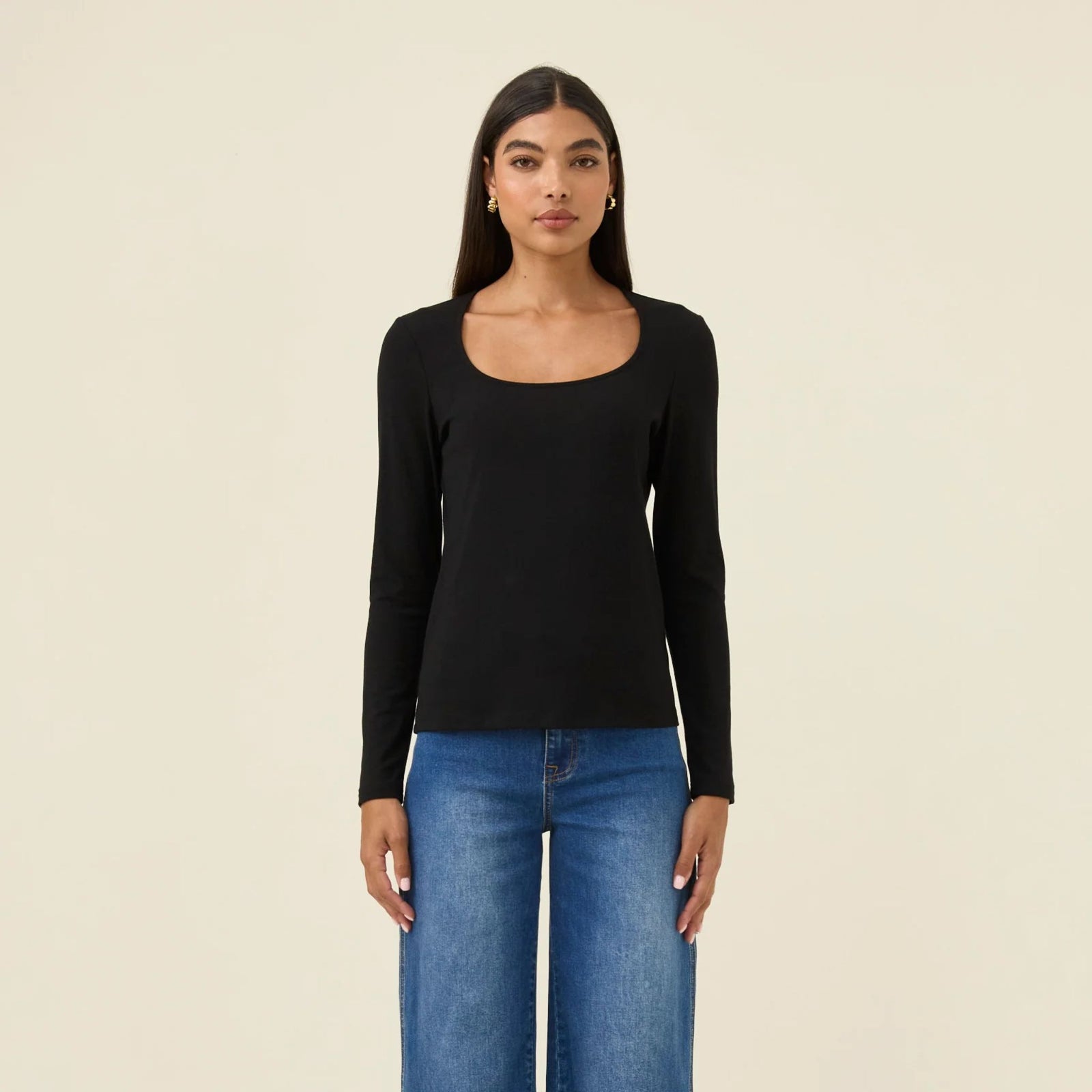 Naria Scoop Neck Top