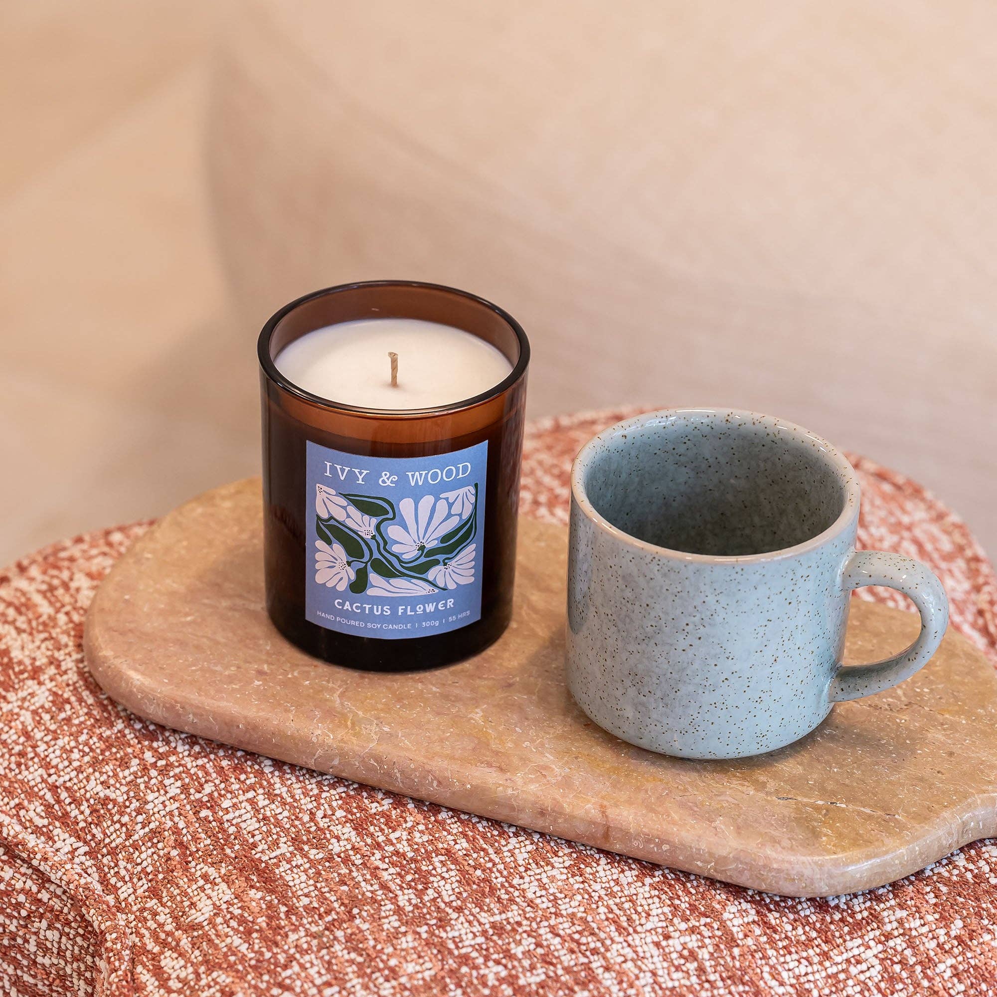 Cactus Flower Scented Candle