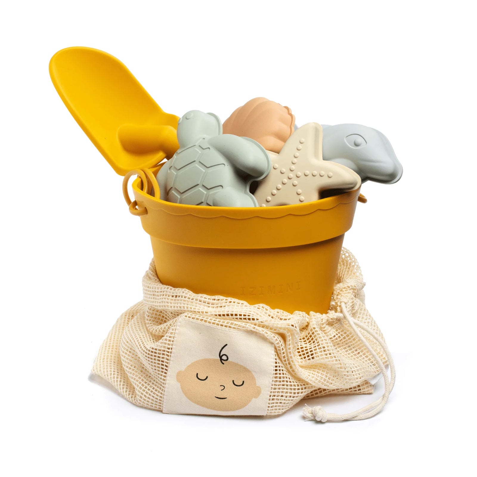 Mustard Beach Bucket Set