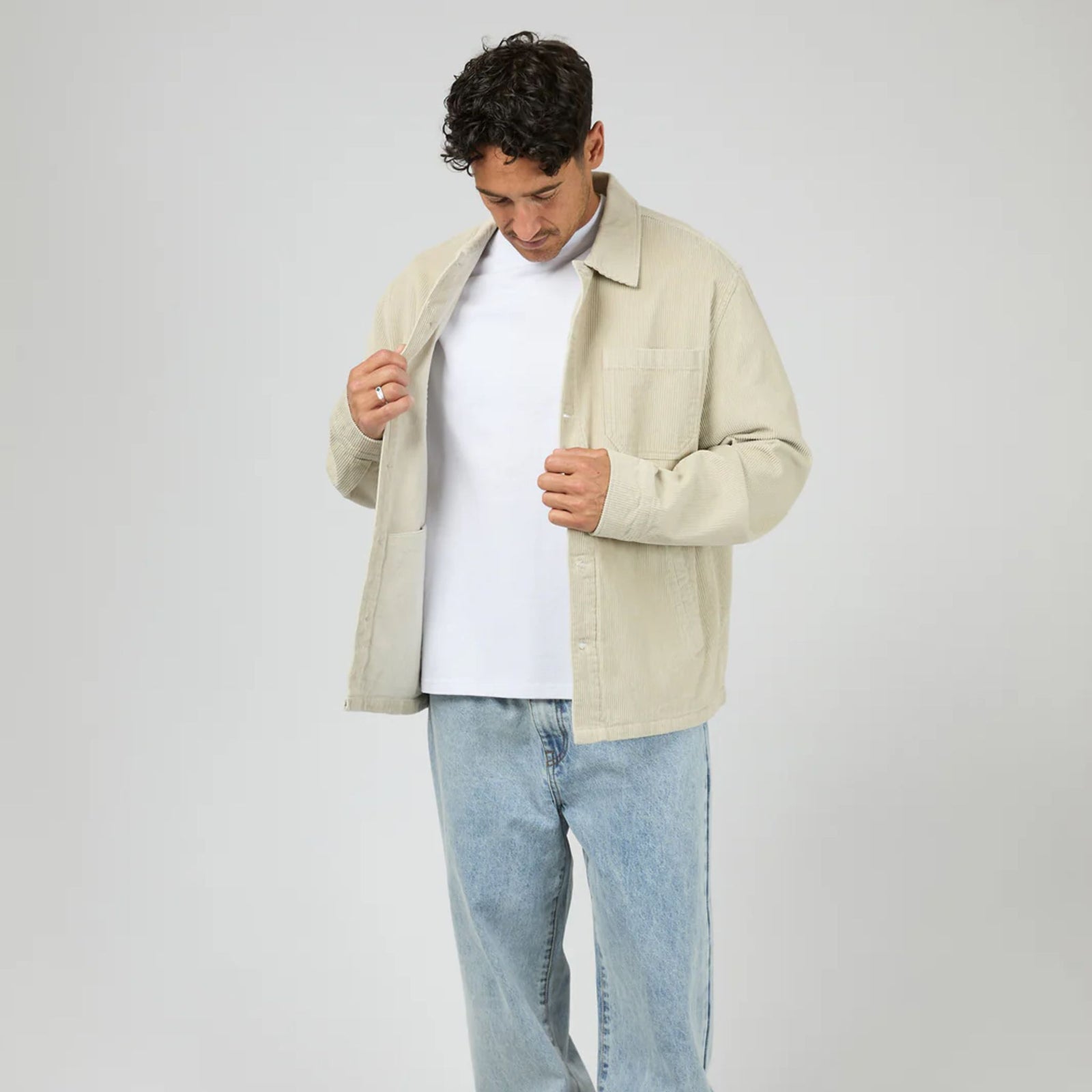 Jameson Cord Shirt Bone