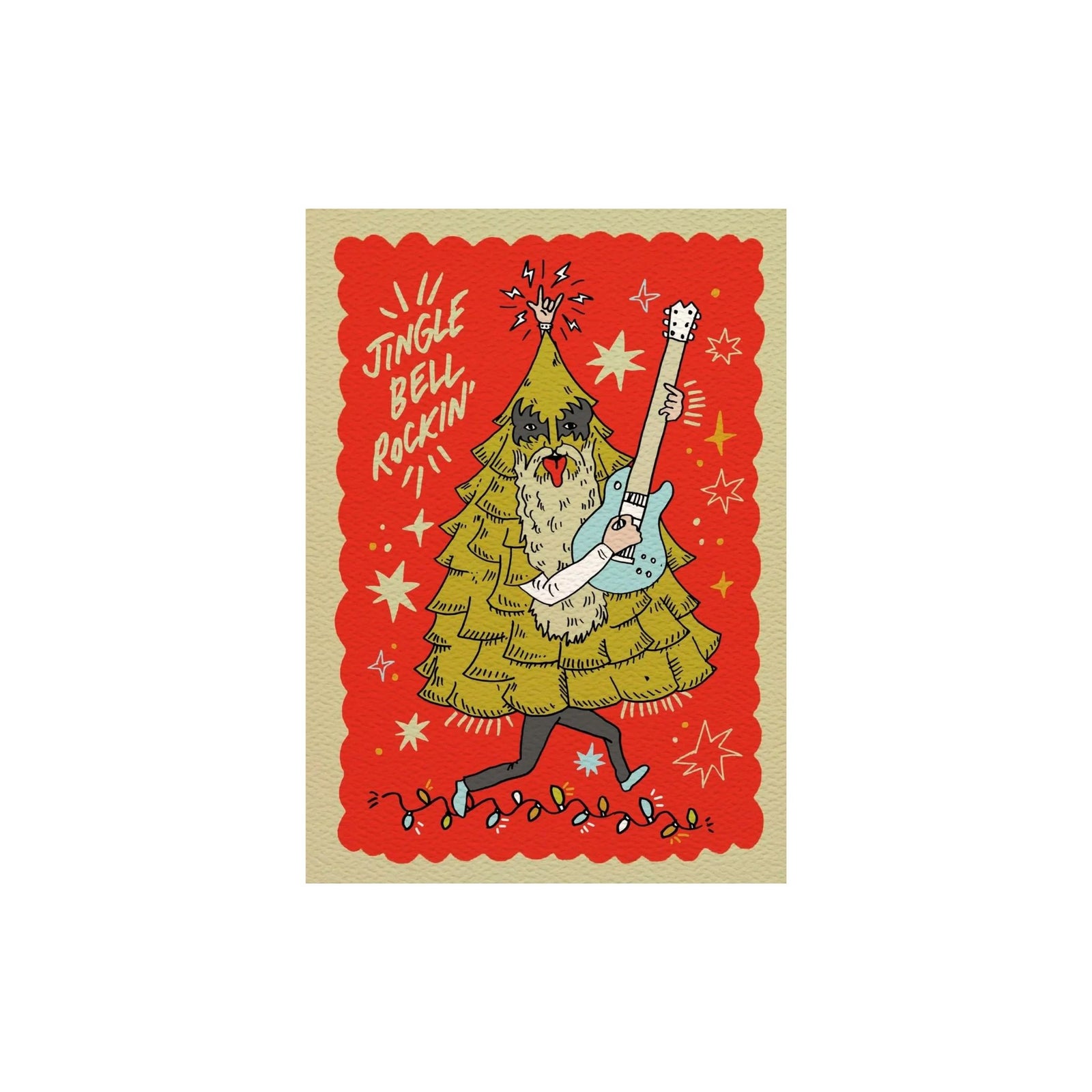 Greeting Card Jingle Bell Rocking