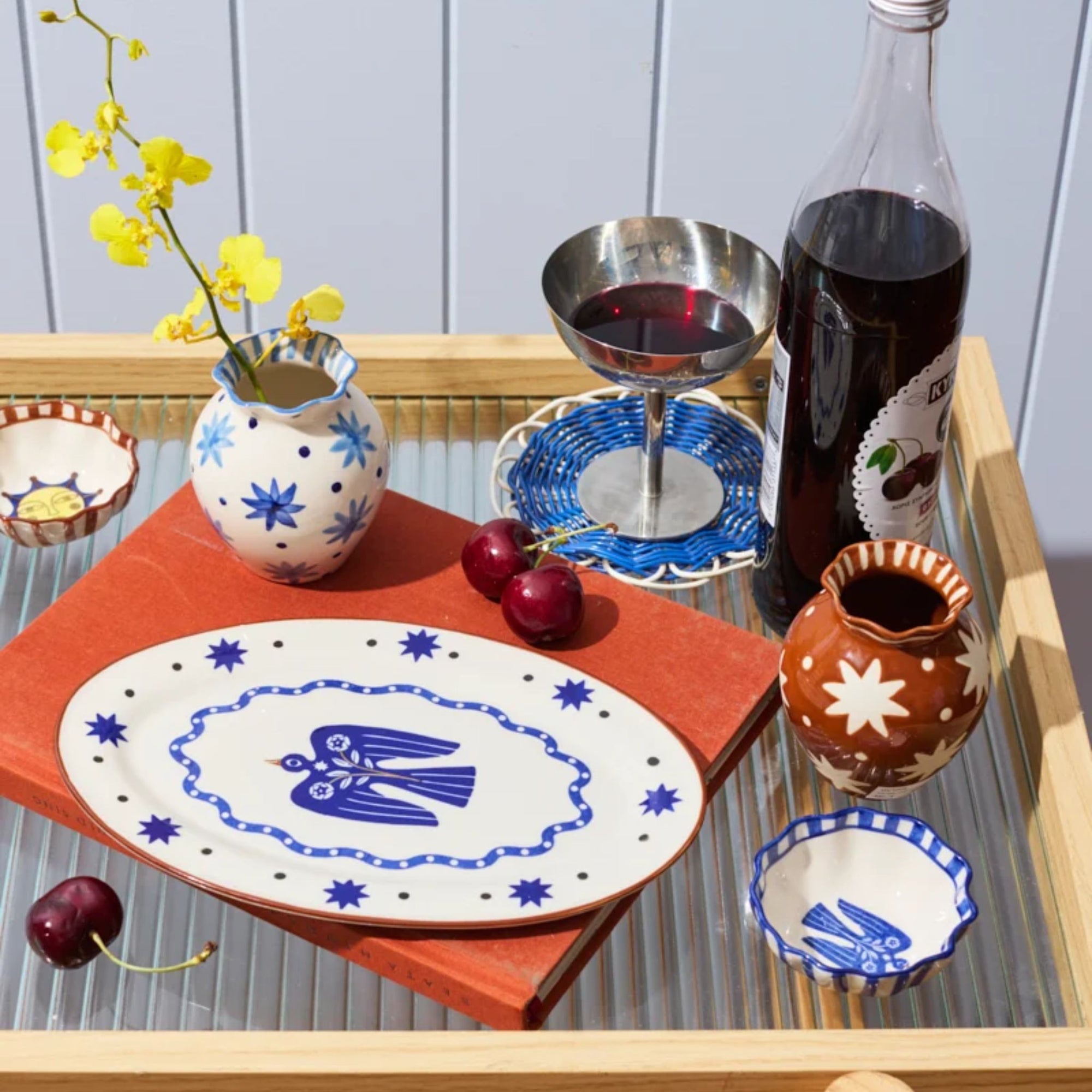 Paloma Vase Star Terra