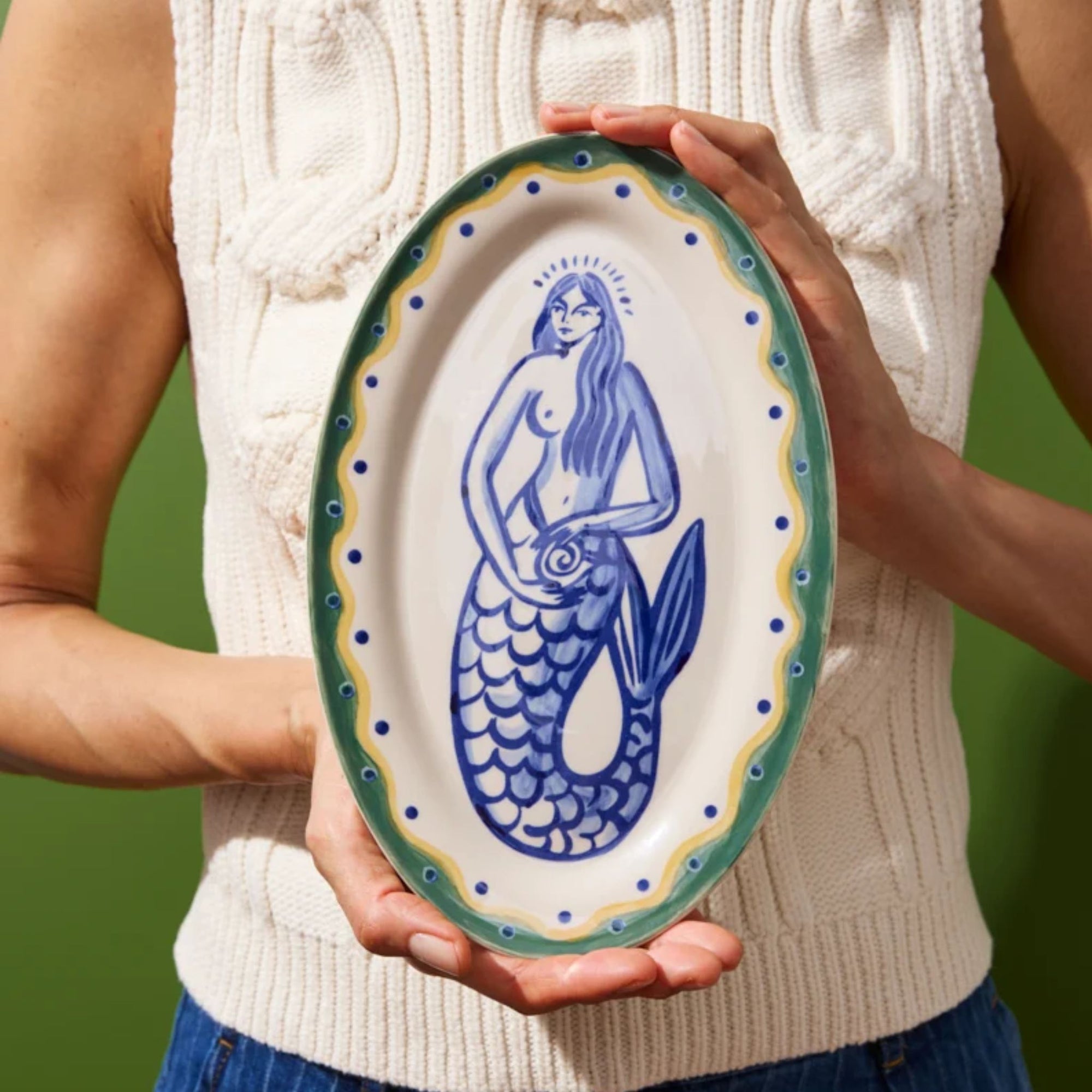 Piccolo Vita Plate Mermaid