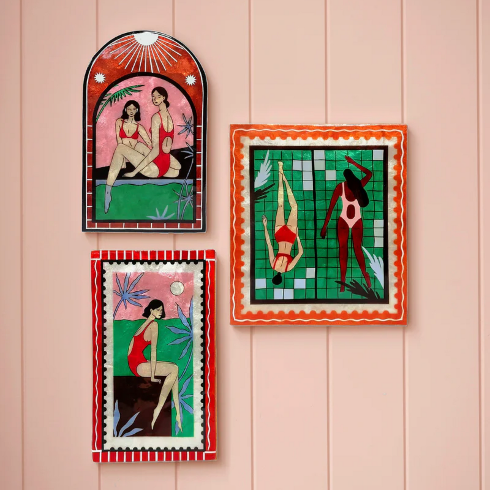 Resort Toe Dip Wall Art