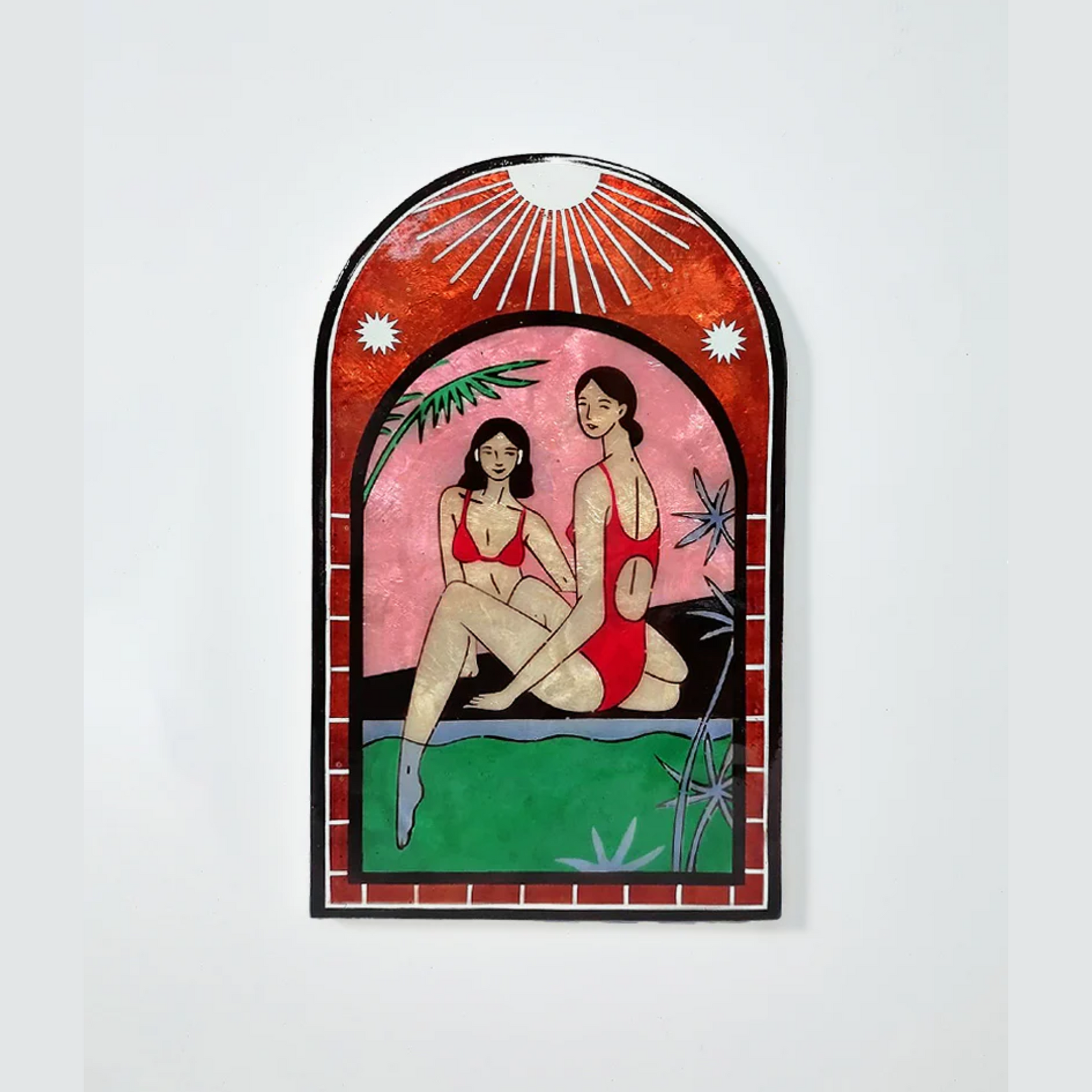 Resort Toe Dip Wall Art