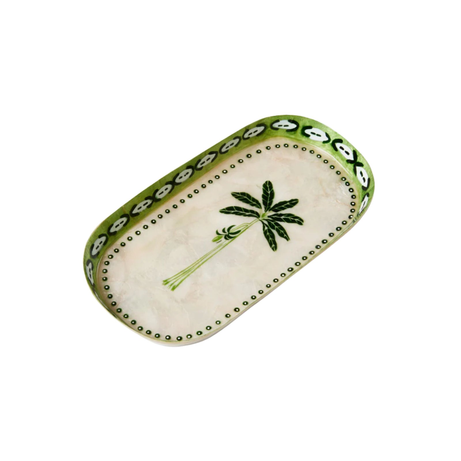 Atlantic Green Palm Tray