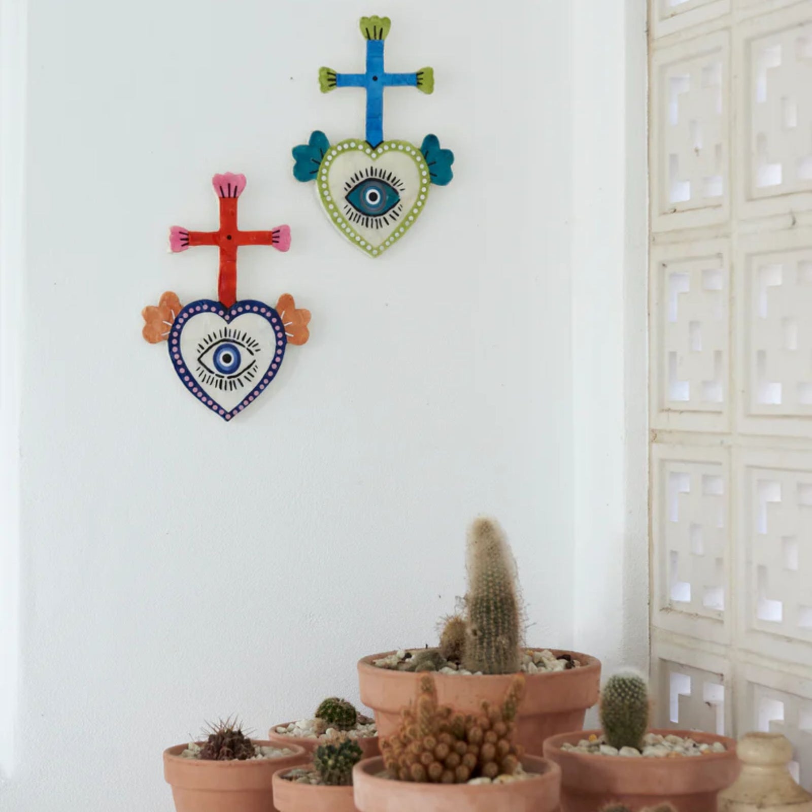Corazon Cross Wall Art