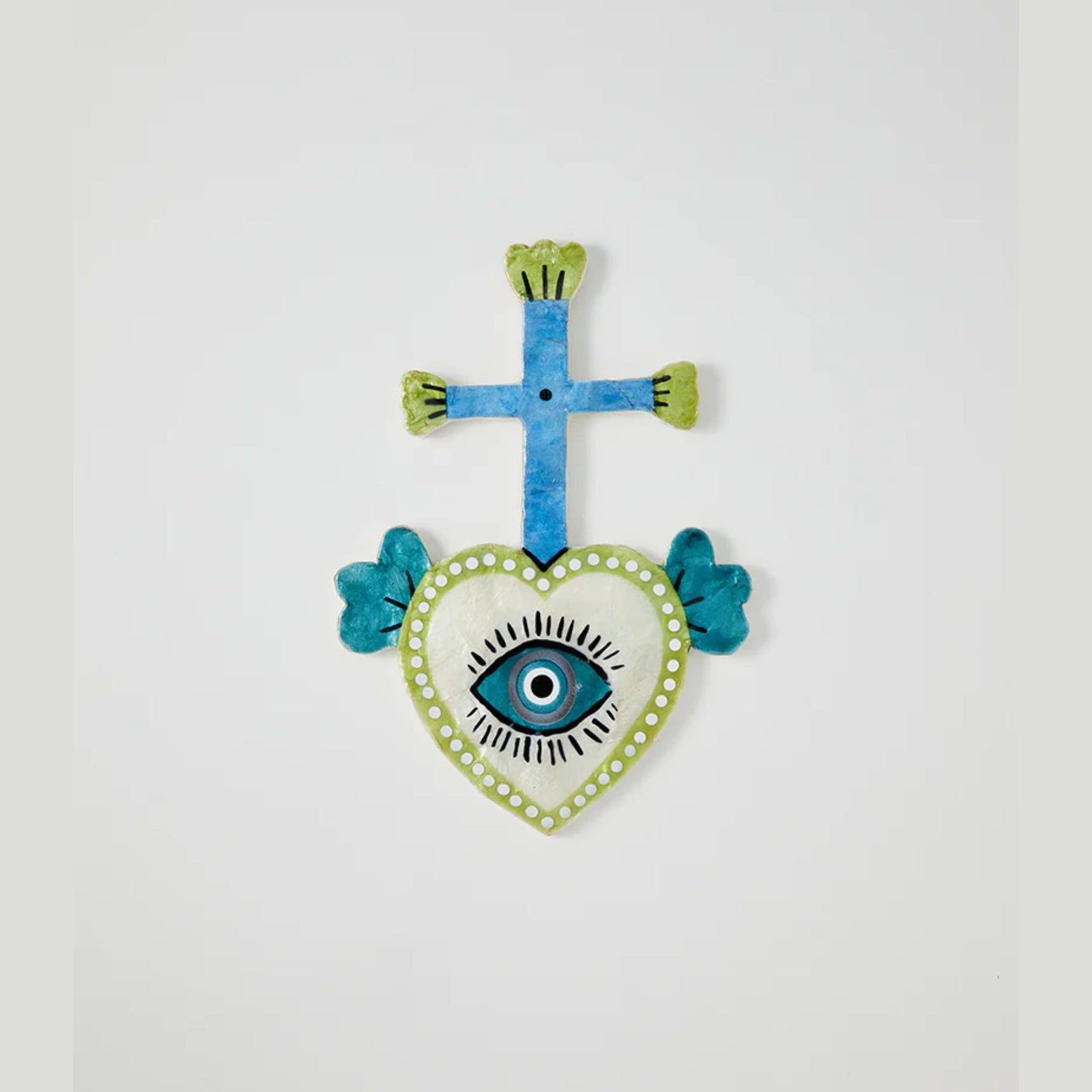 Corazon Cross Wall Art