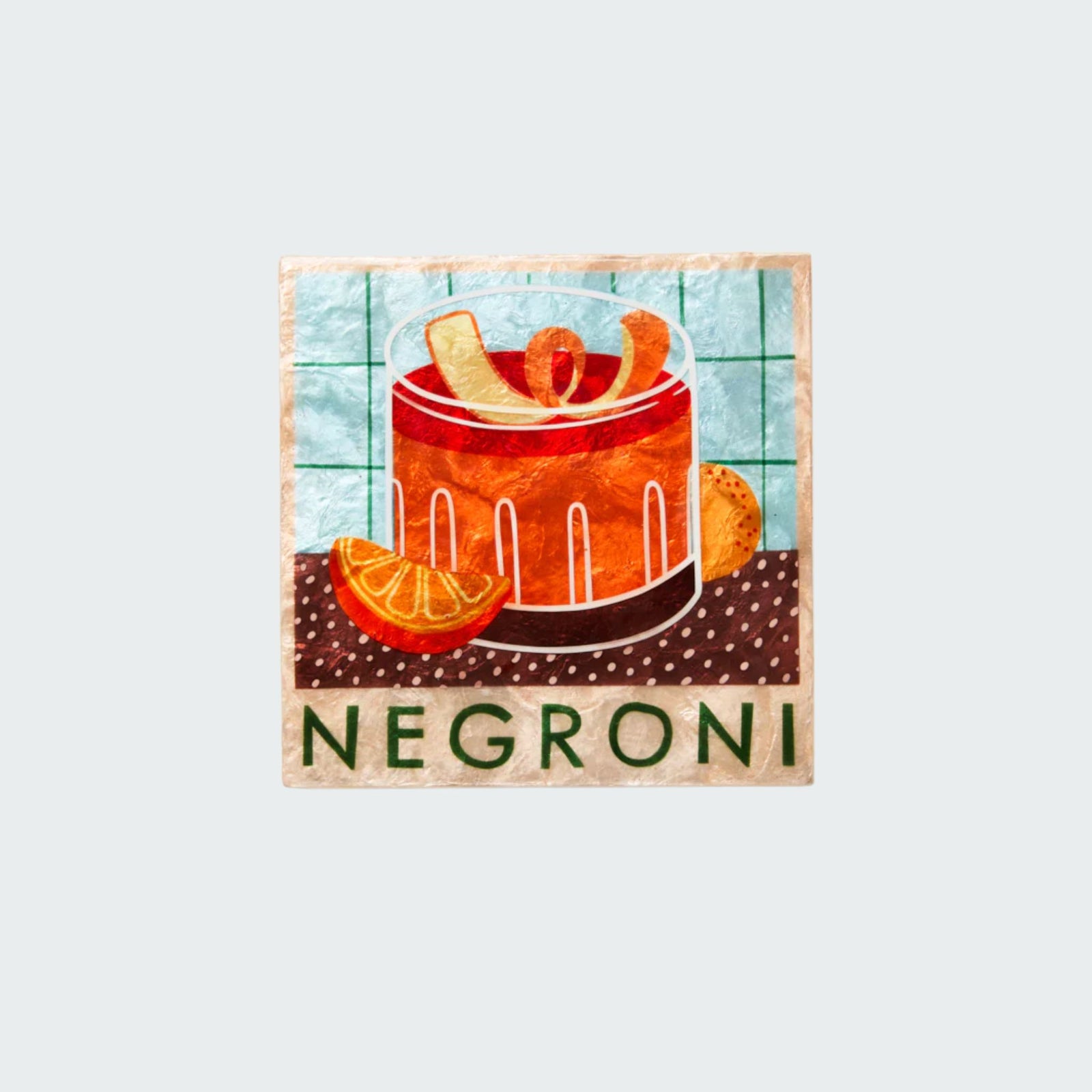 Happy Hour Negroni Tile