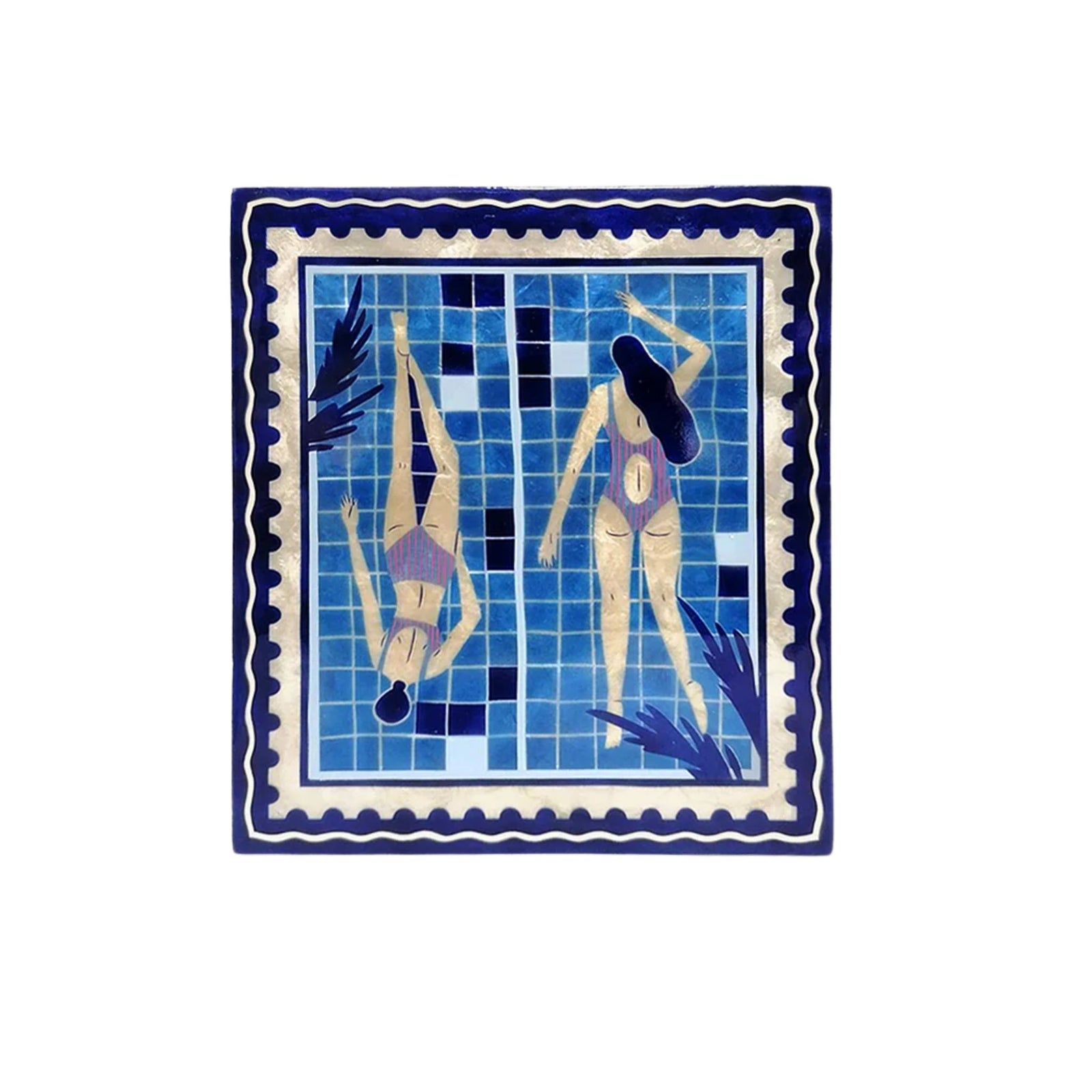 Resort Laps Blue Tile