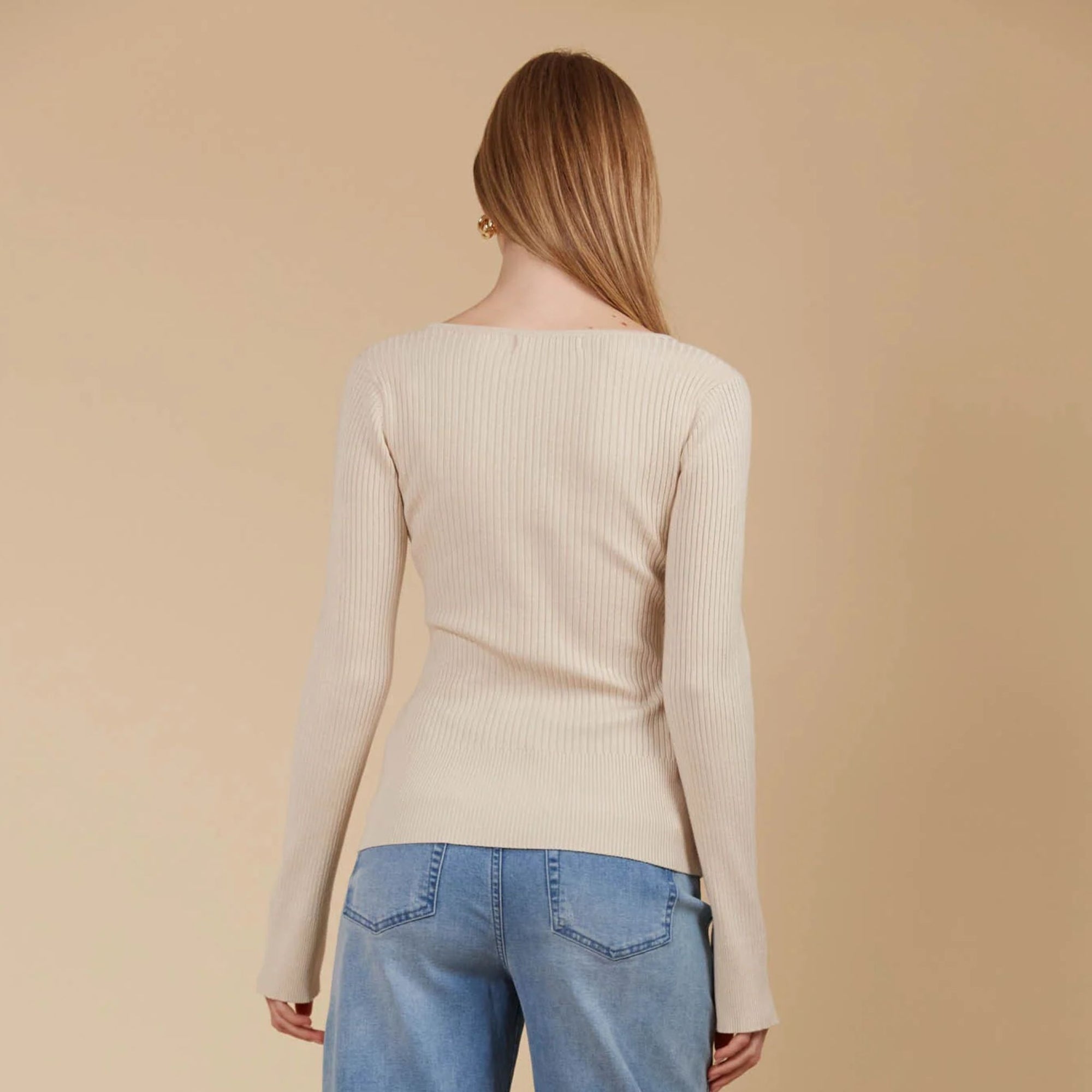 Juno Square Neck Top Canvas