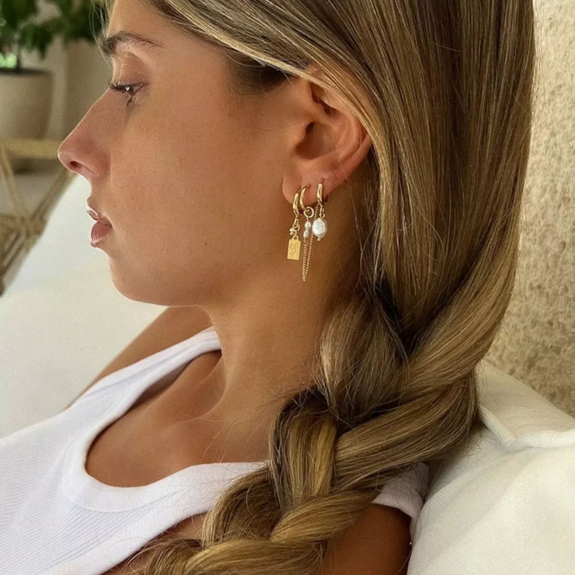 Rosa Pendant Earrings