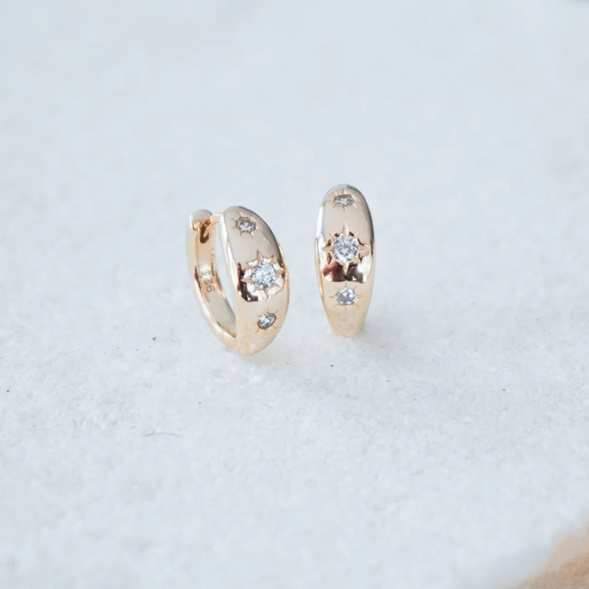 Starburst Large Hoop