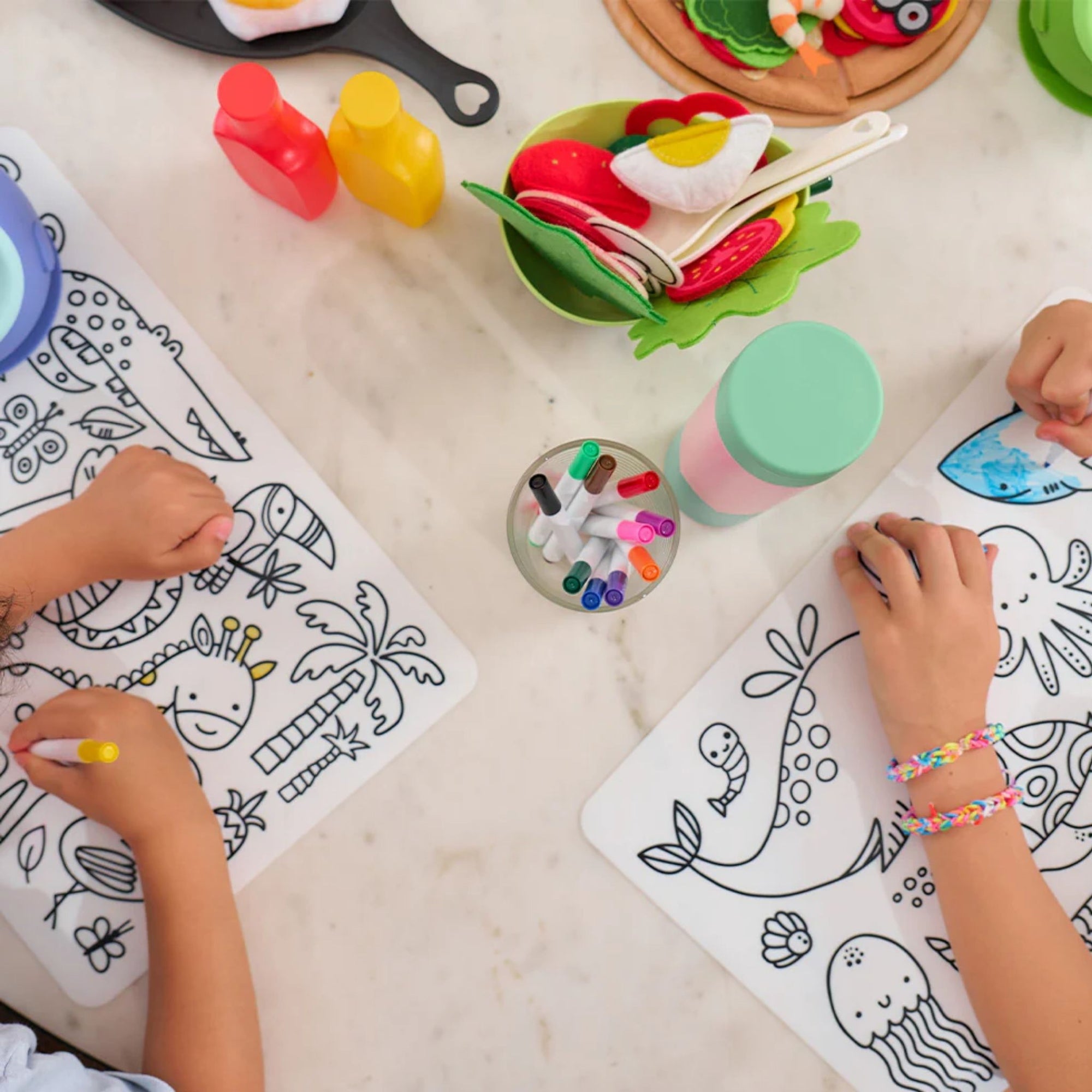 Kids Colouring Placemat