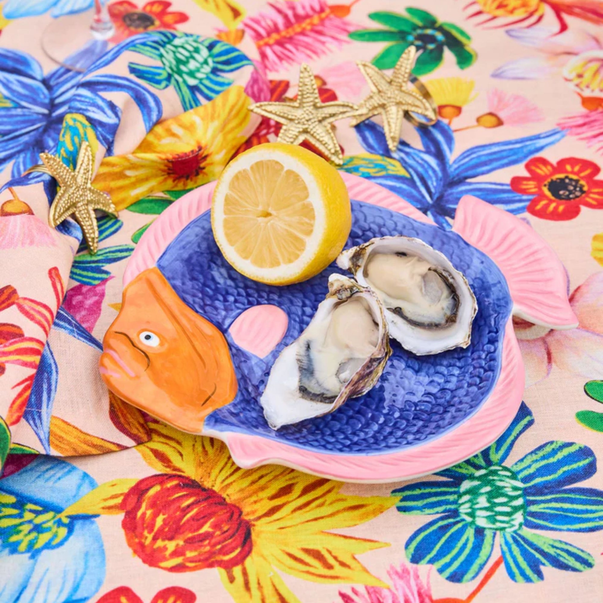 Bermuda Fish Serving Dish