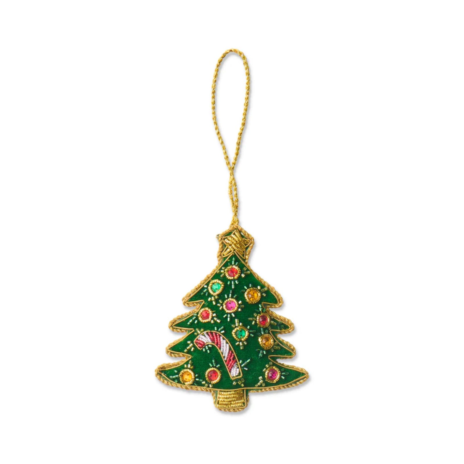 Christmas Tree Sequin Decoration