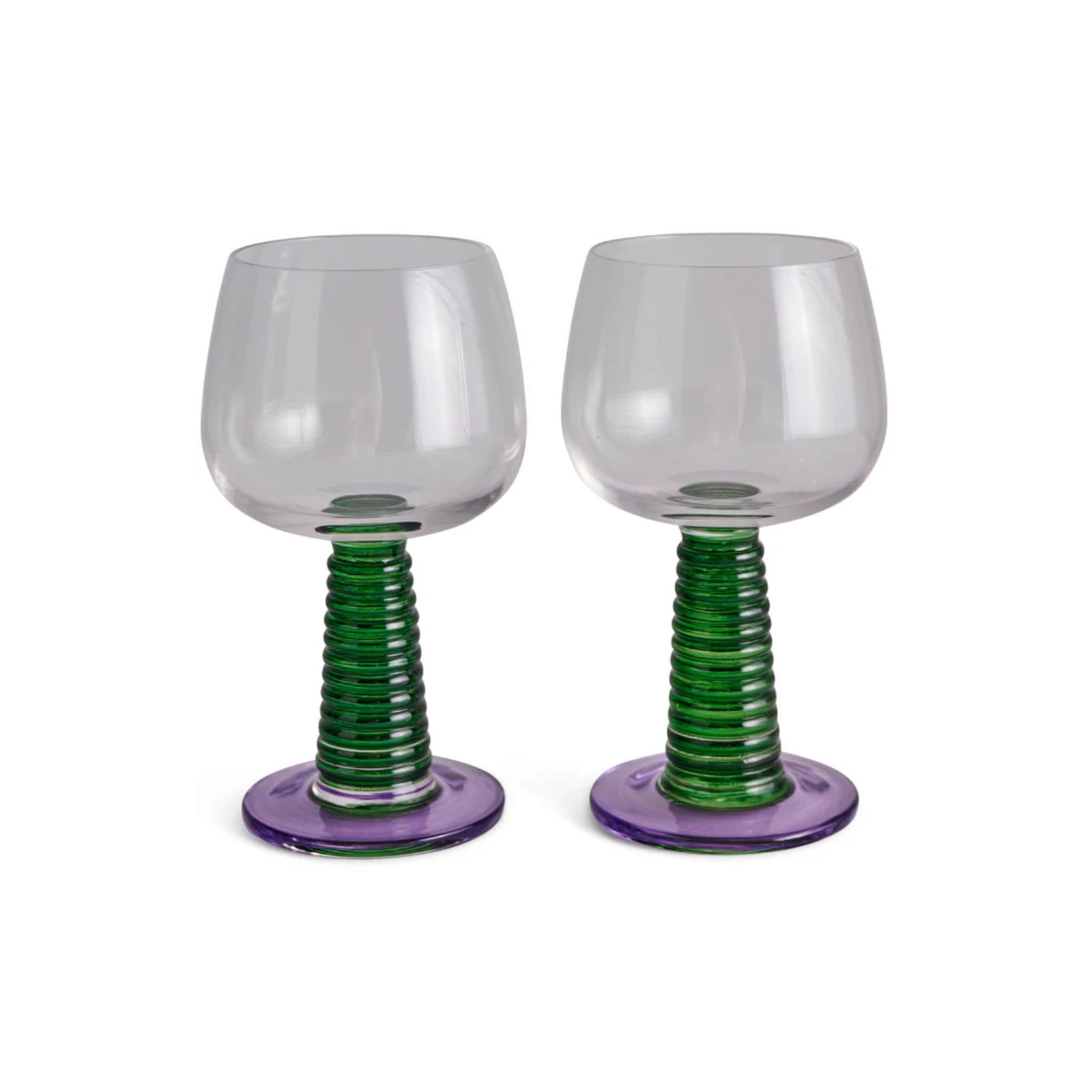 Garden Party Stalk Wine Glass Set