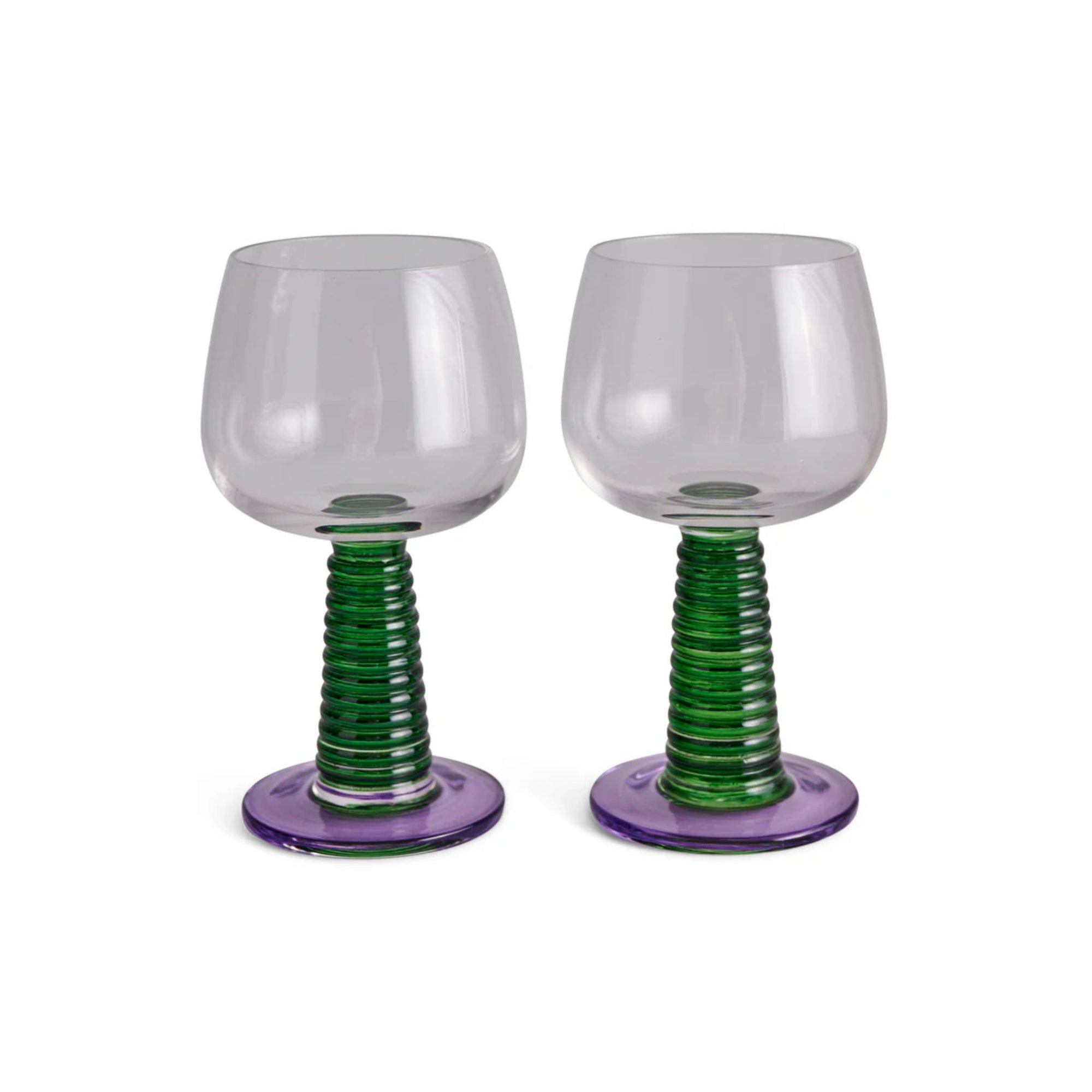 Garden Party Stalk Wine Glass Set