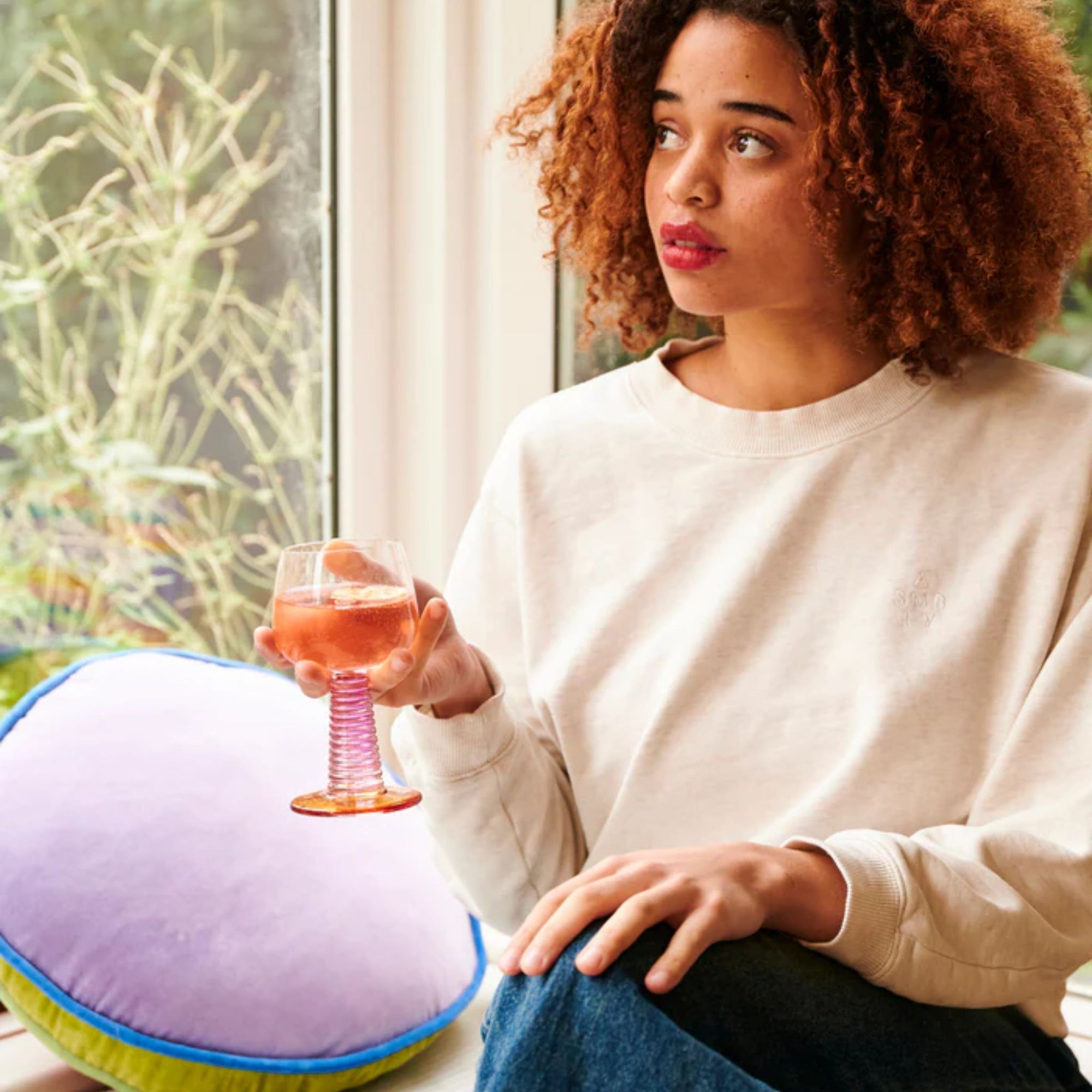 Sunset Stalk Wine Glass Set