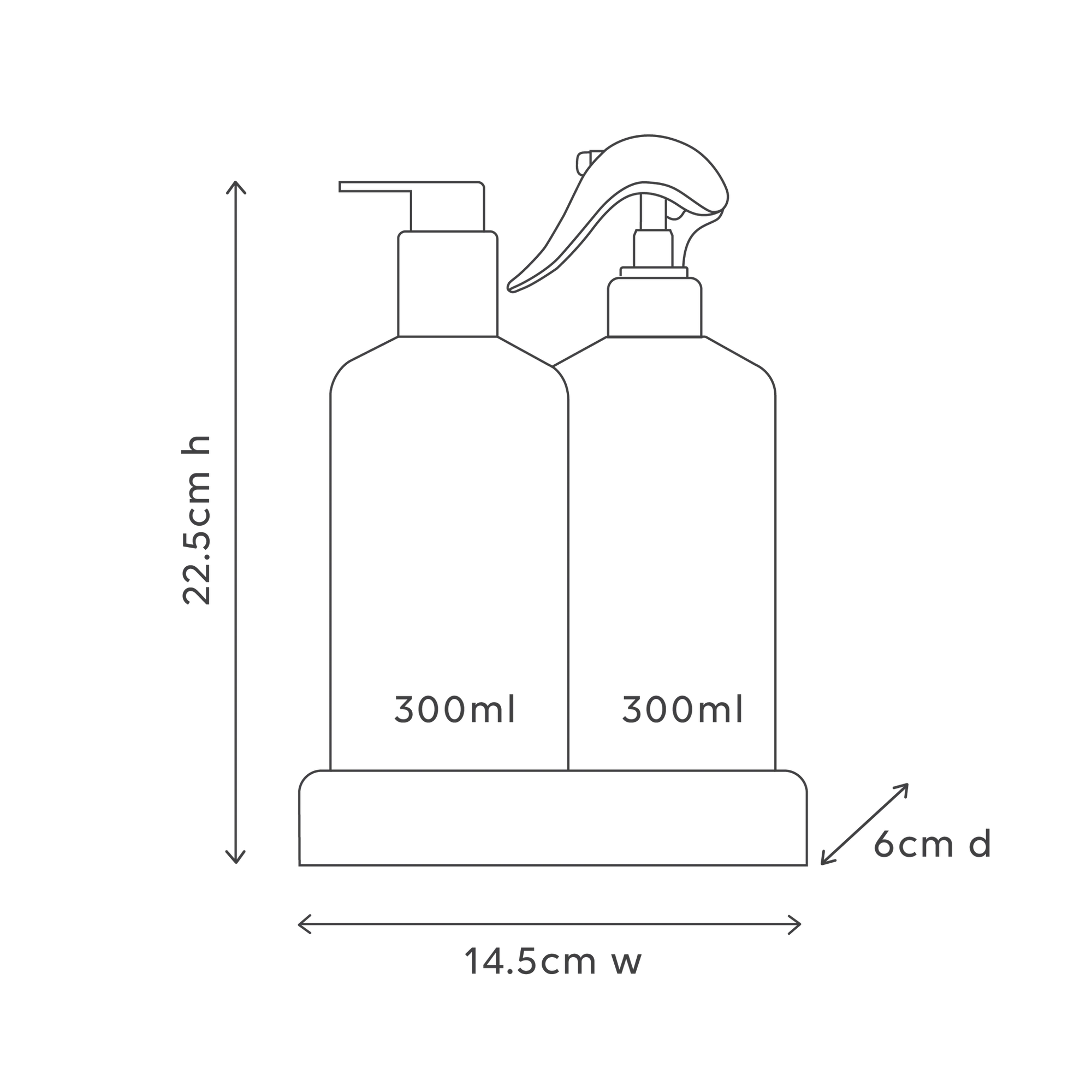 Wash &amp; Bench Duo - Lemon Myrtle &amp; Honeydew