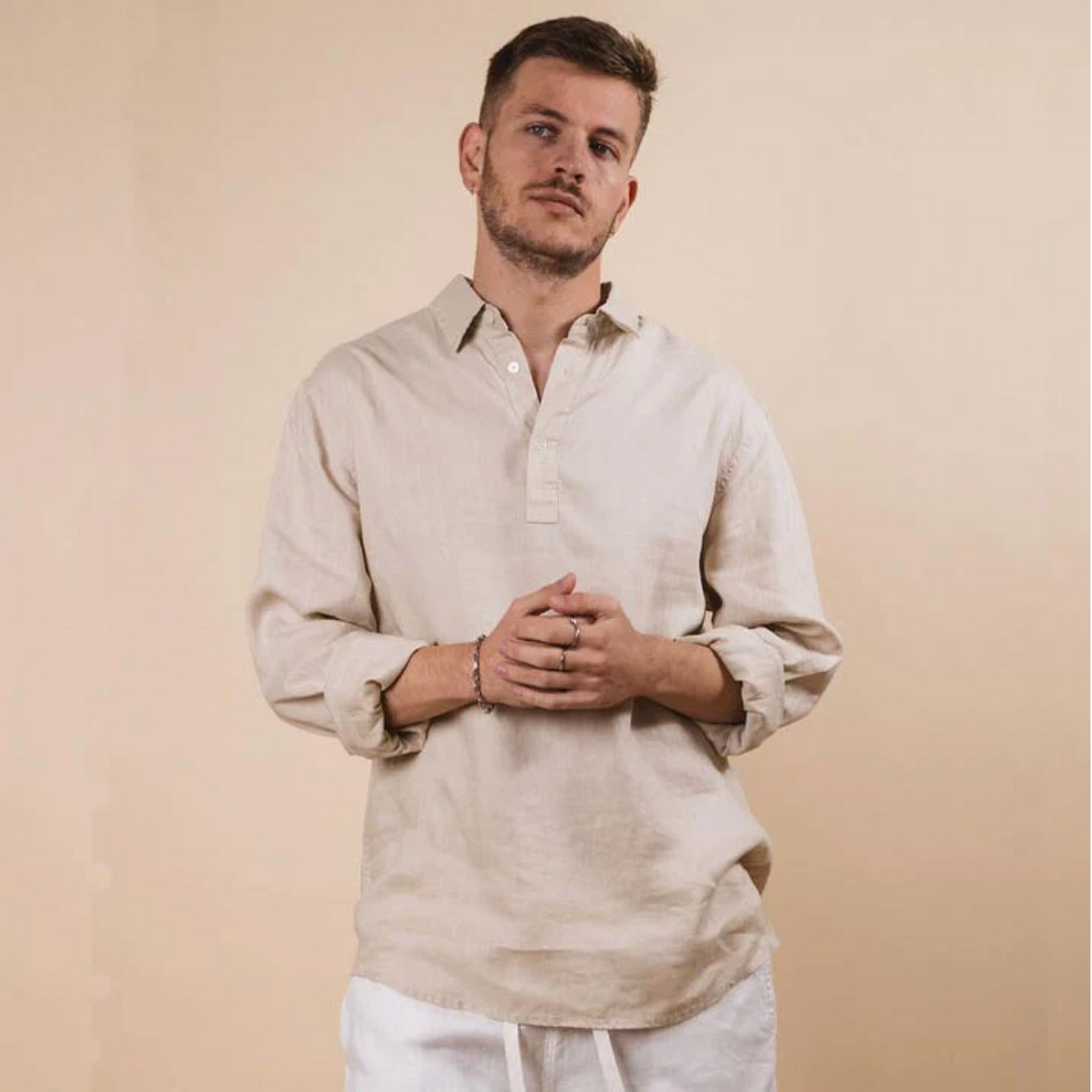 Cannes L/S Linen Shirt