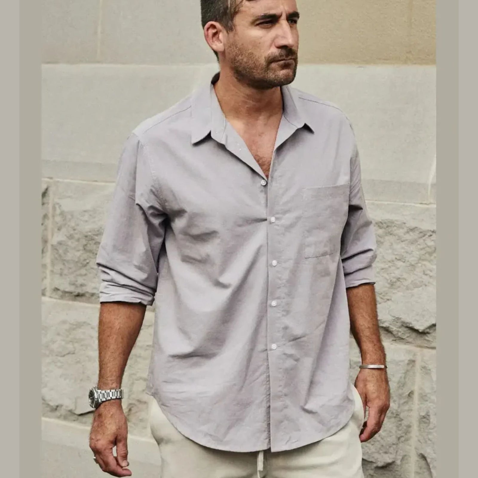 Valley Poplin Long Sleeve Shirt