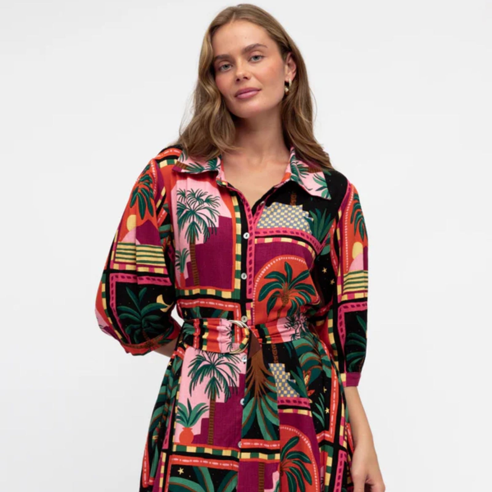Casablanca Shirt Dress